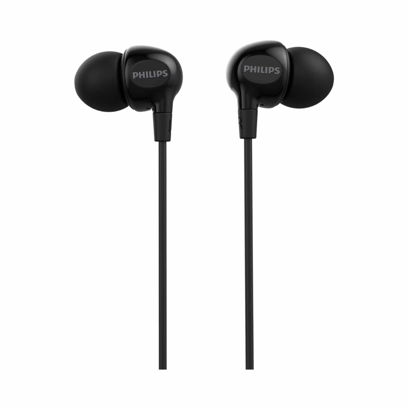 PHILIPS Wired In-ear, 1.2m, 10mm Neodymium Driver, Built-in Mic, Play/pause Button TAE2100BK/97-image 4