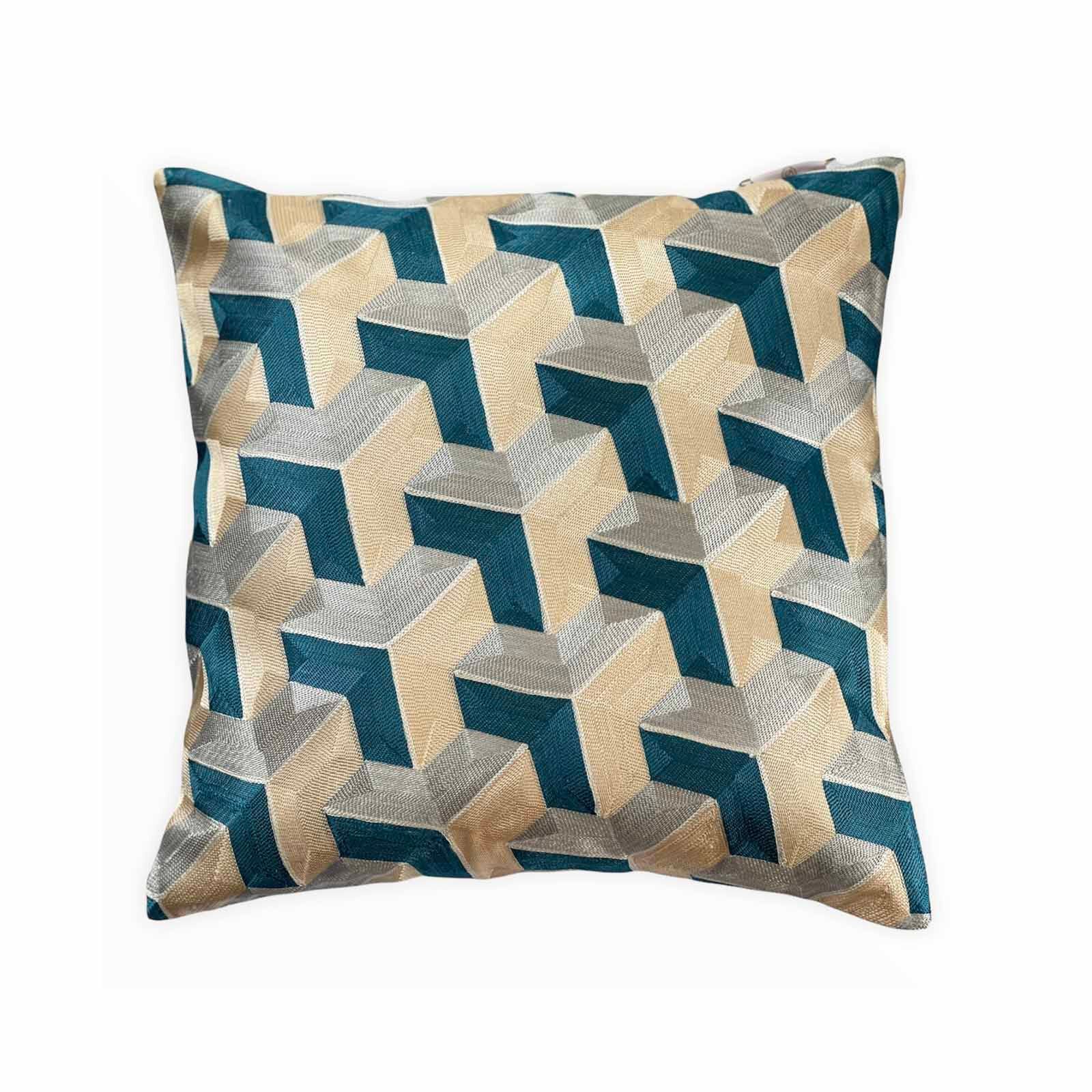 STITCHES Geometric Cushion Cover EMENTE-image null