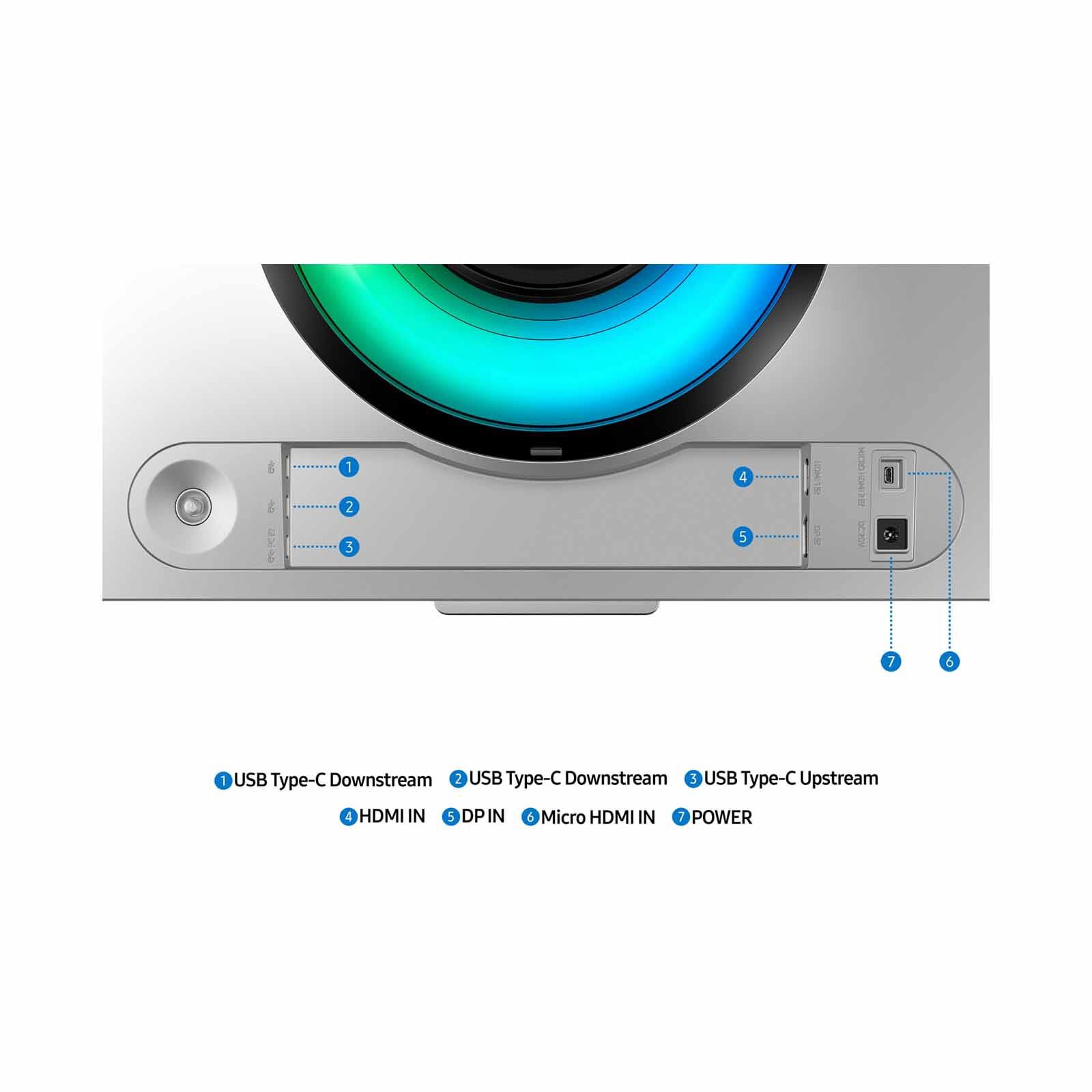 SAMSUNG 49in Curved Oled G9 Gaming Monitor LS49DG950SEXXS-image 2