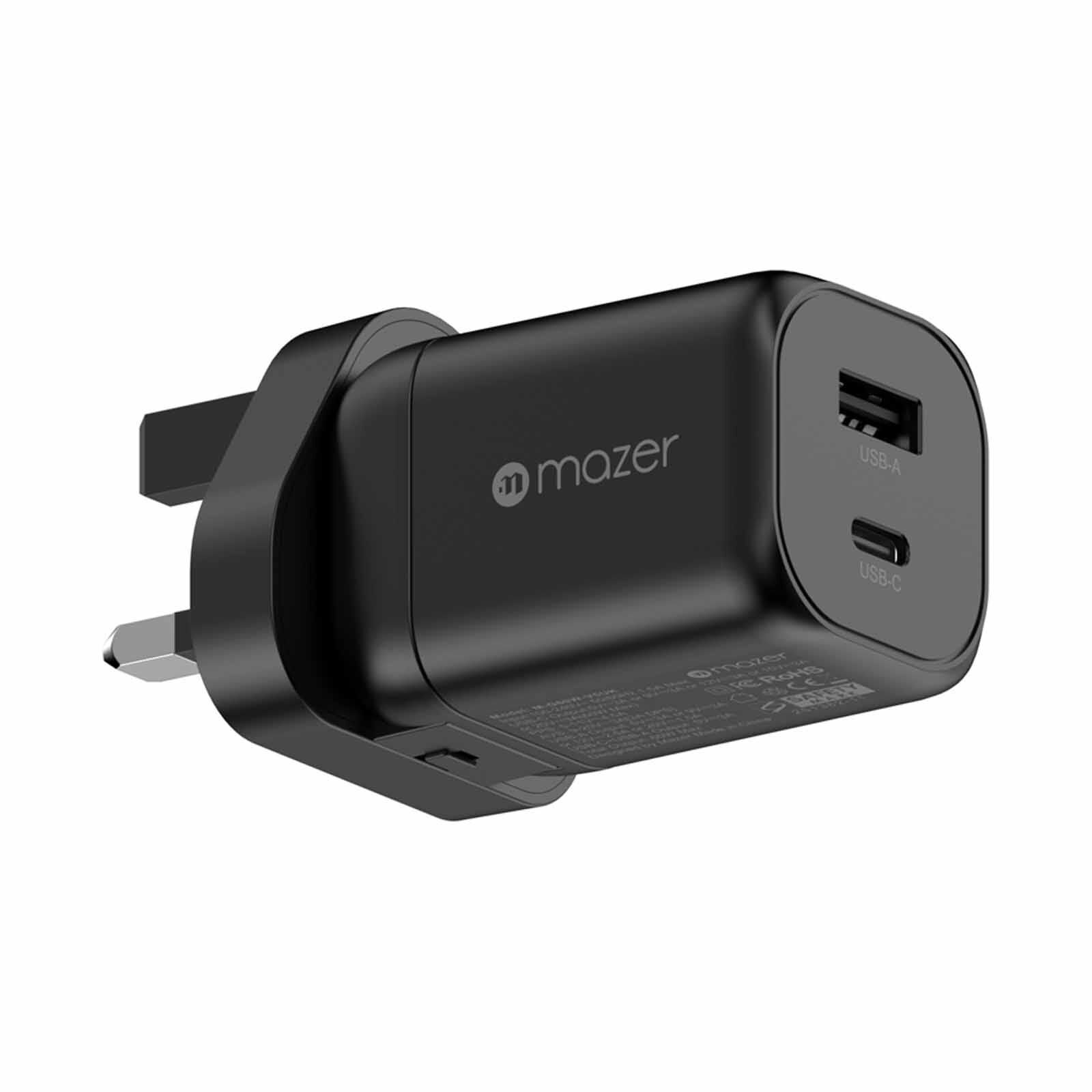 MAZER Prestigegan Dynamic Power Supply 60w 1c1a Us+uk Plugs-black M-G60W-V5UK-BK-image 4