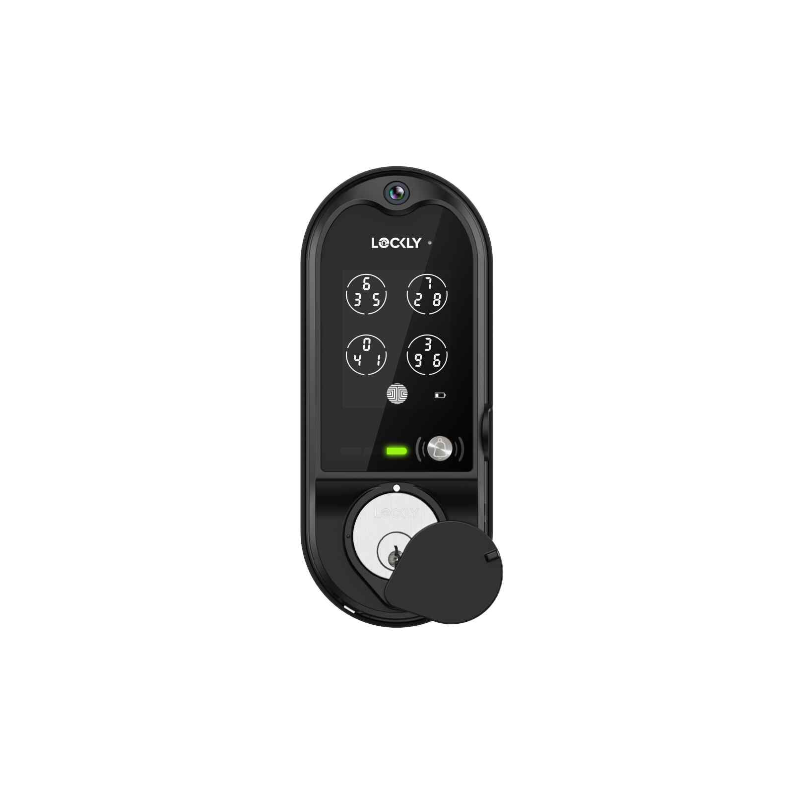 LOCKLY Vision Video Doorbell Smart Door Dock (matte Black) PGD798MB-image null