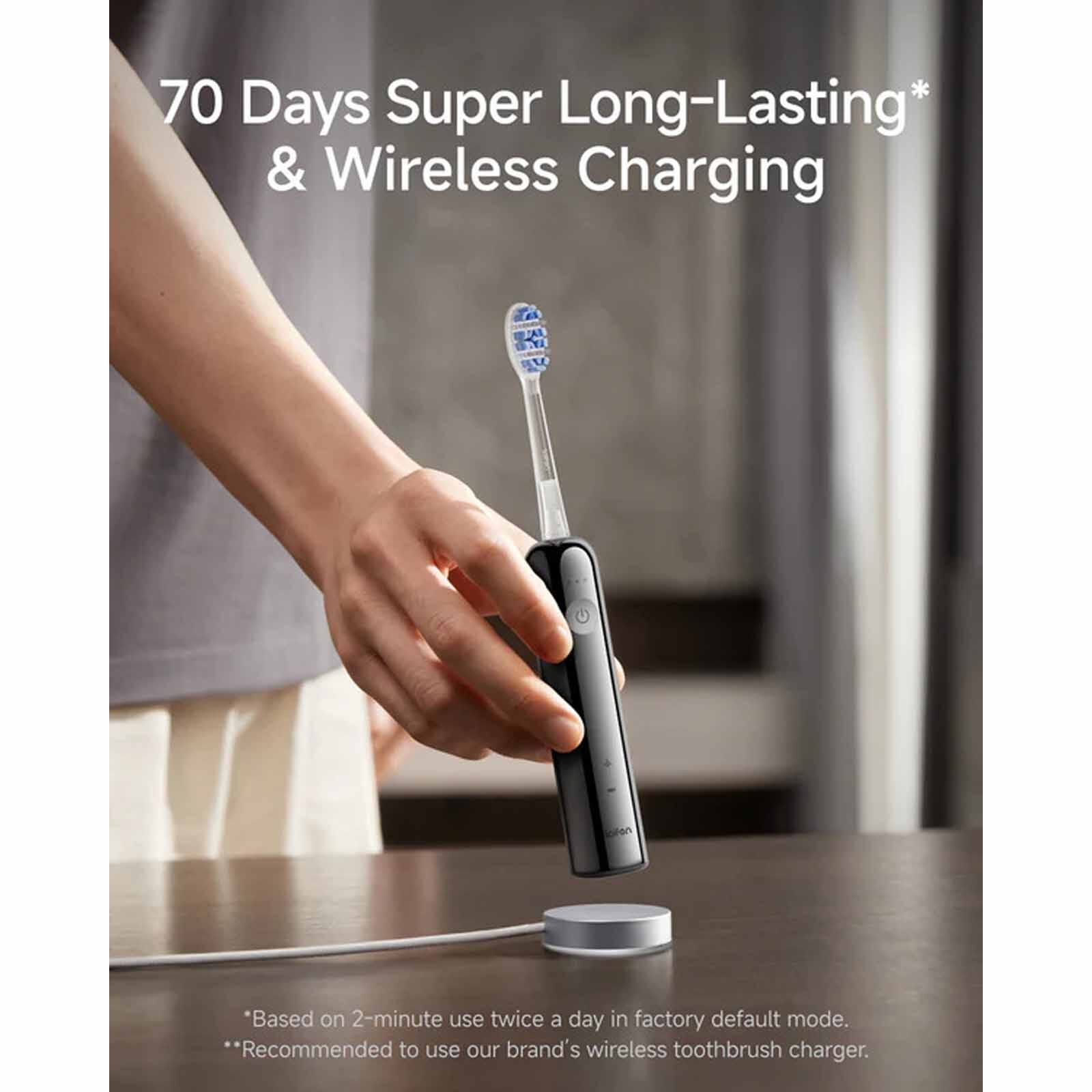 LAIFEN Wave Pro Electric Toothbrush - Stainless Steel WAVE PRO STAINLESS STEEL-image 9