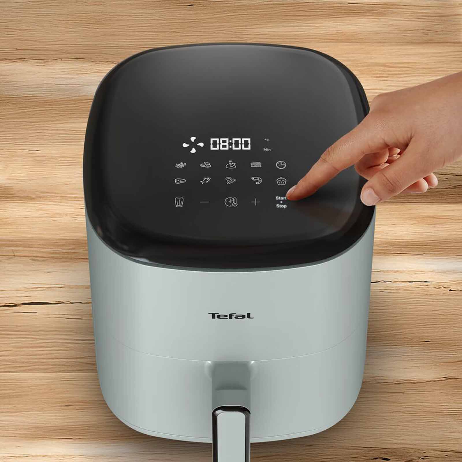 TEFAL Easy Fry Pop Air Fryer (5.0l) - Eucalyptus EY2454-image 2