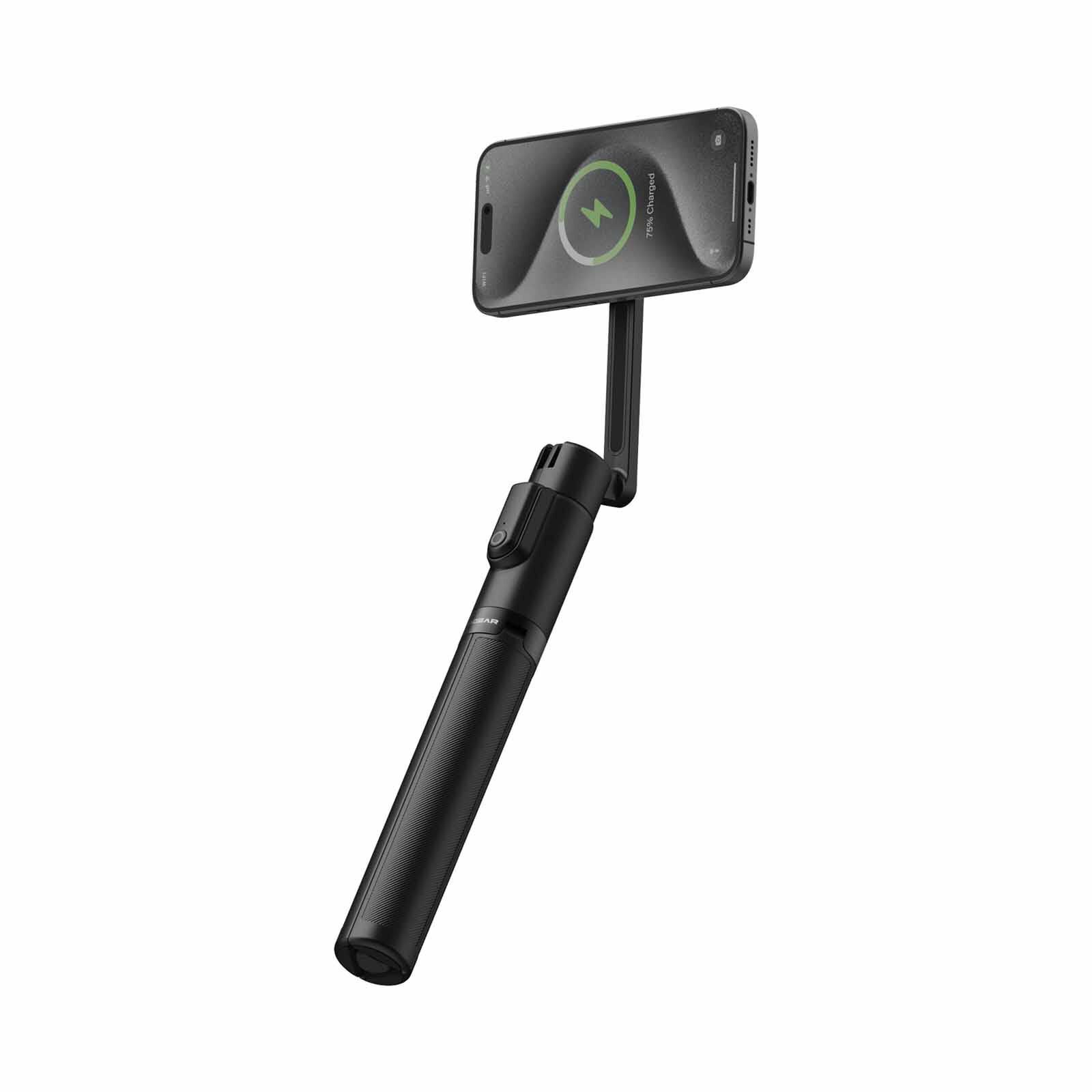 ENERGEA Magear Magpod Bluetooth Selfie Stick With Removable Controller- Black PG-MGPOD-BLK-image 2