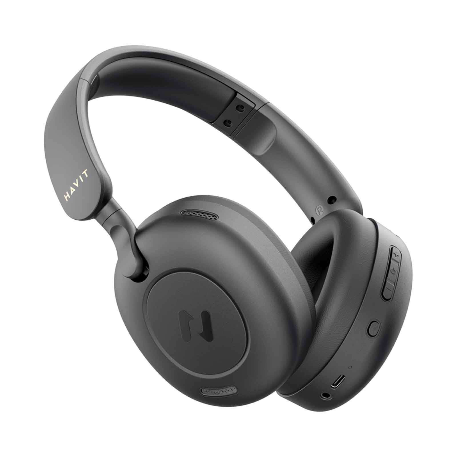 HAVIT Hybrid Anc Wireless Headphone Hd Audio HVBT-H655BT-BK-image 4