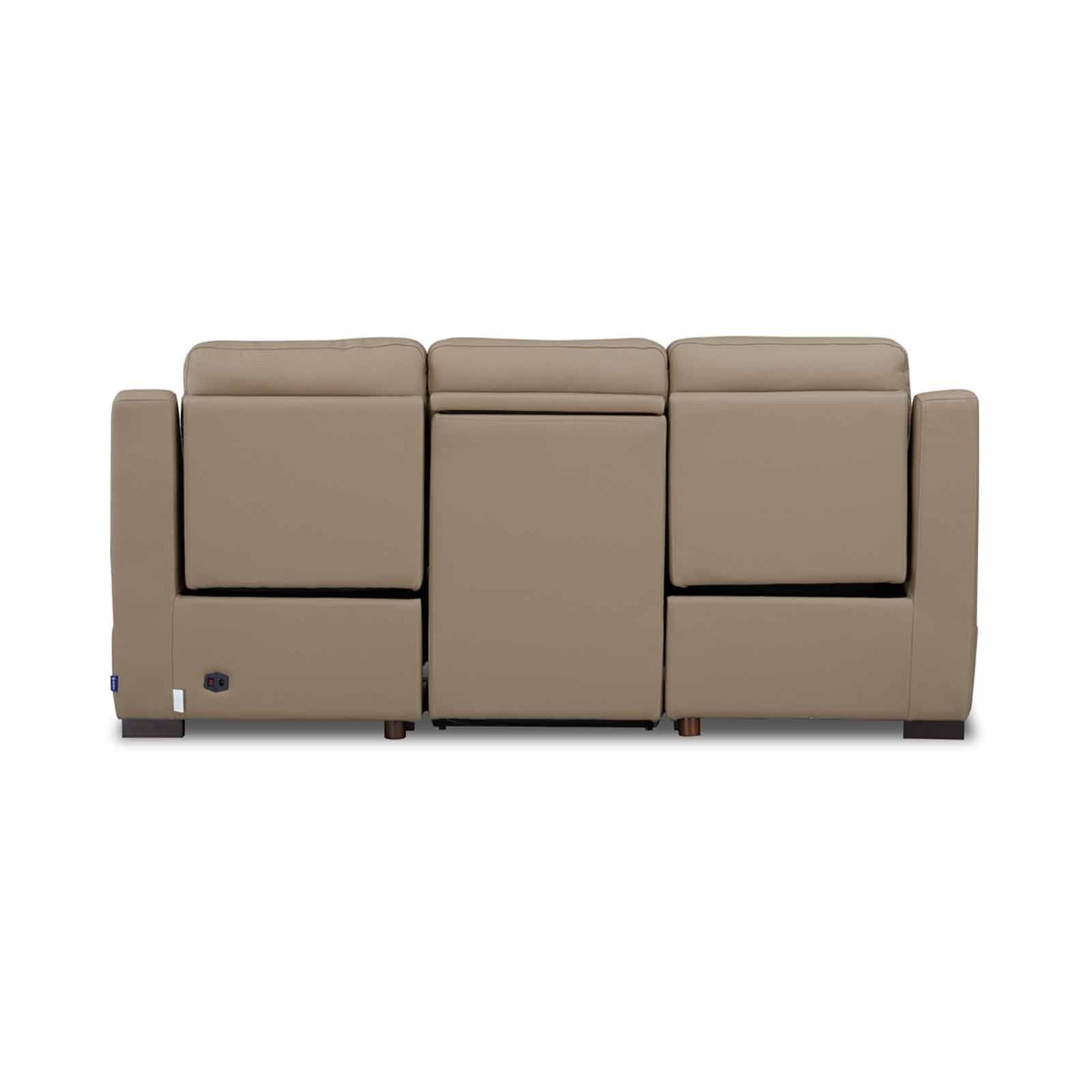 GERBRSI 3rr Seater (fl) Cat A Brown Full Leather Sofa AMARA-image 8