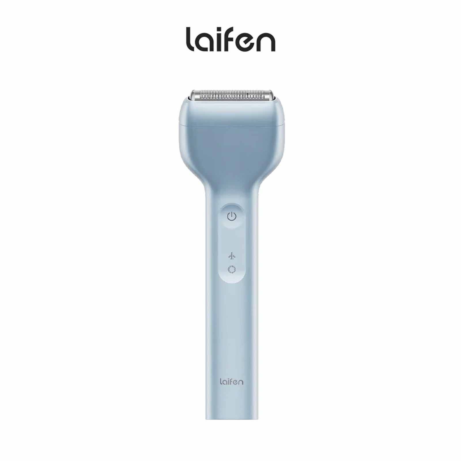 LAIFEN Blade Electric Shaver With Linear Motor - Blue T1 PRO 1 LONG BLADE - BLUE