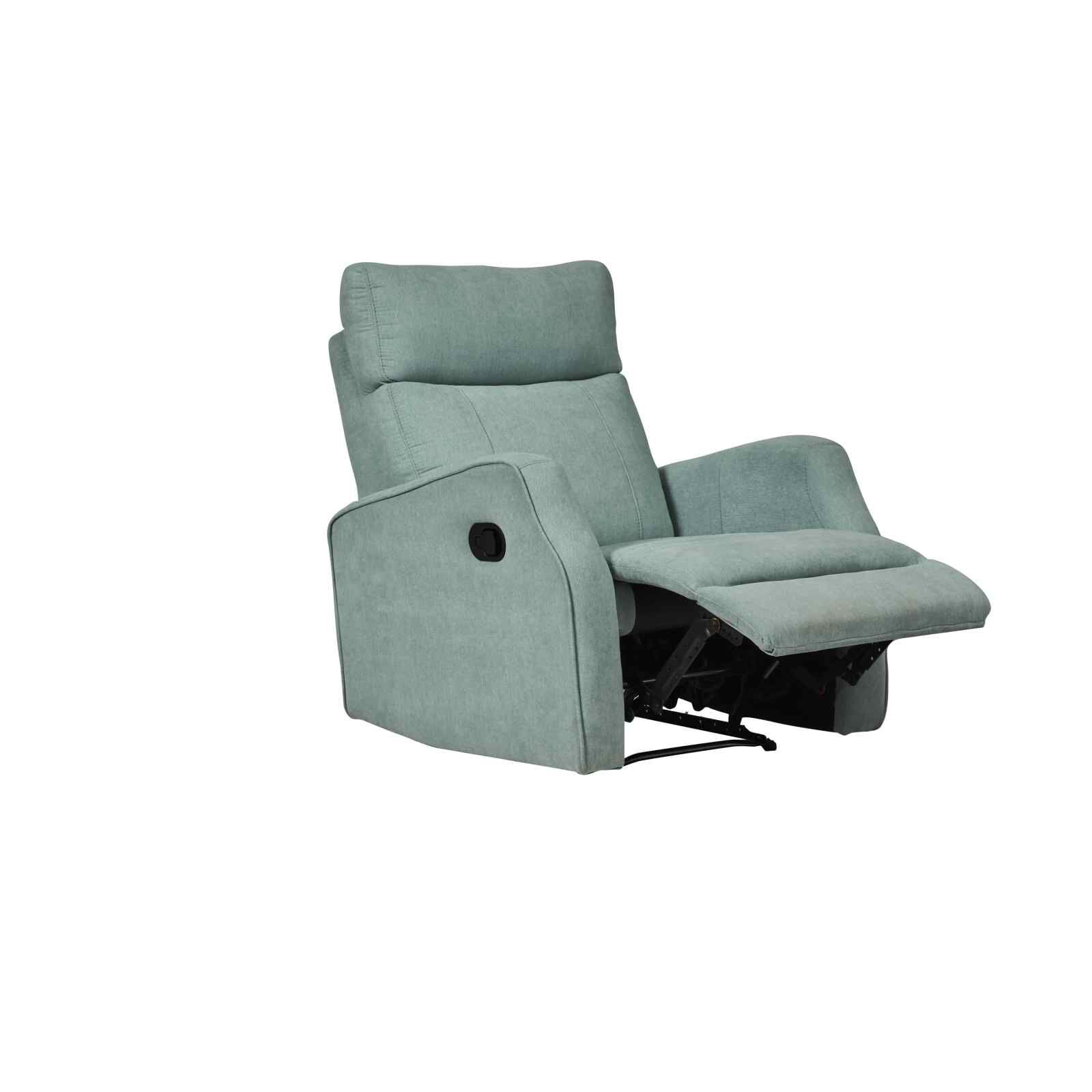 MIZU DESIG 1r Seater Recliner (fab) Mto Fabric Sofa ELLA-image 2