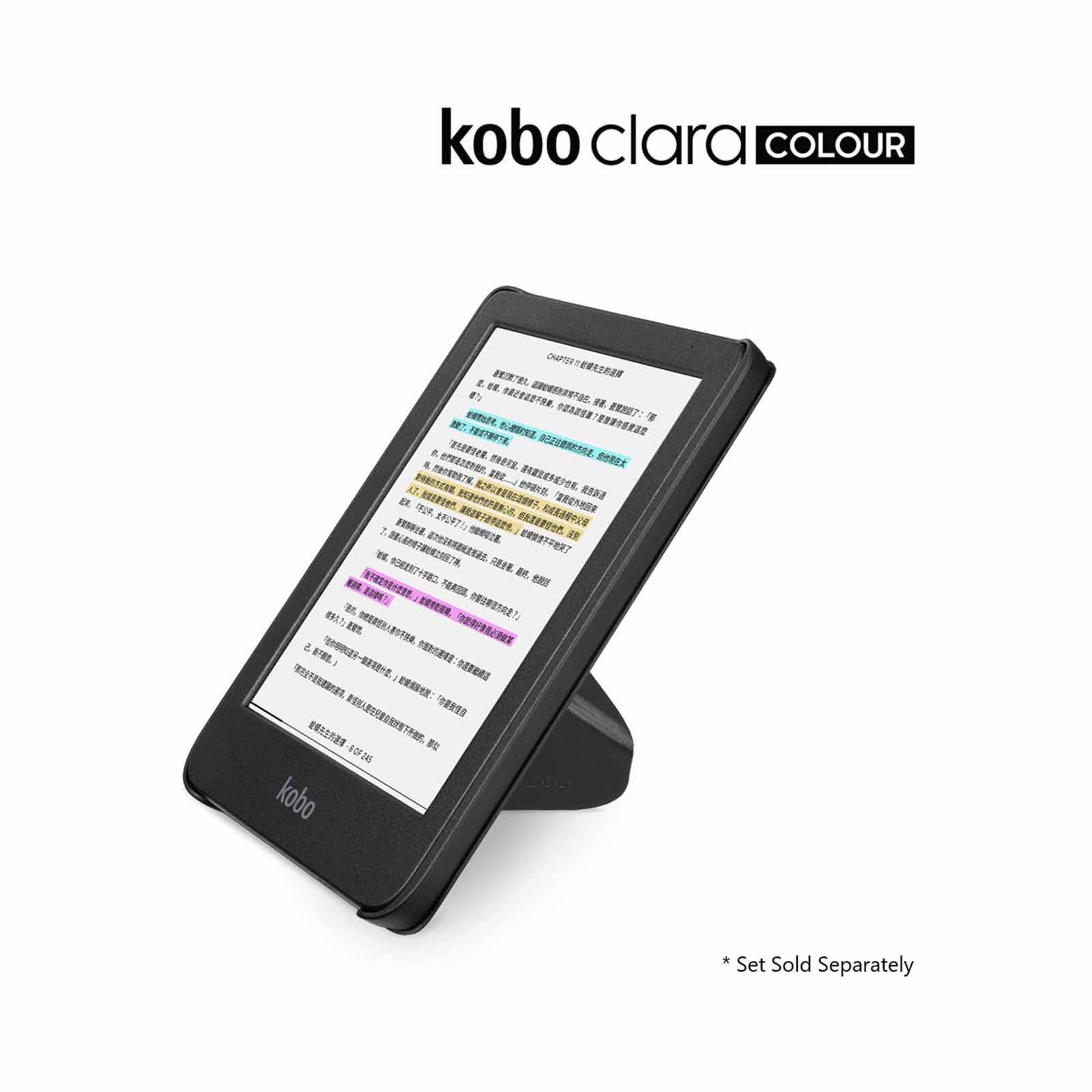 RAKUTEN KO Kobo Clara Sleepcover Case Black N365-AC-BK-E-PU-image 3