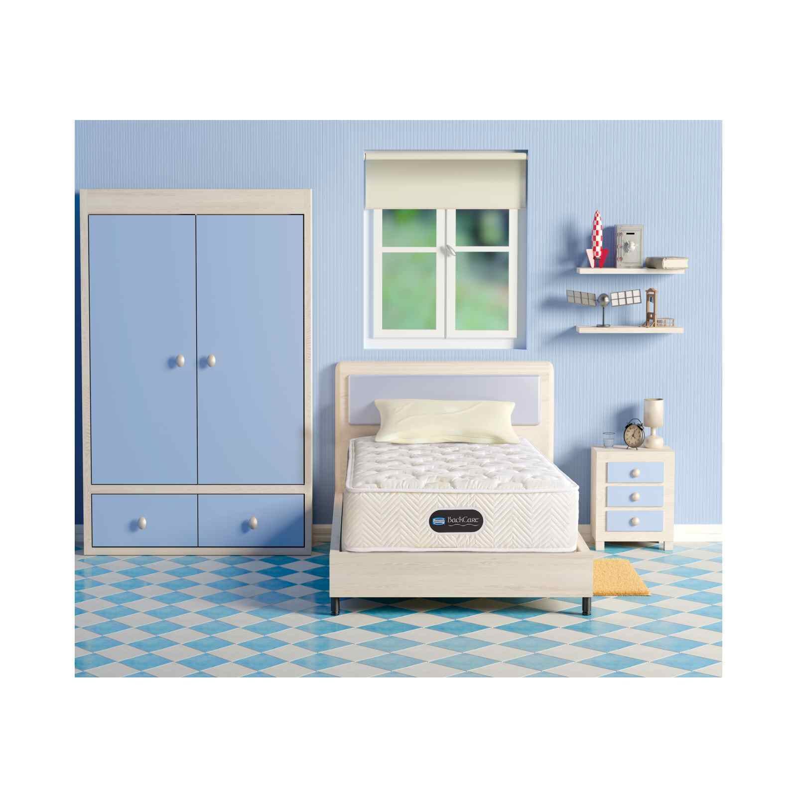 SIMMONS Single Size Mattress Plush BACKCARE KIDS 2-image 1