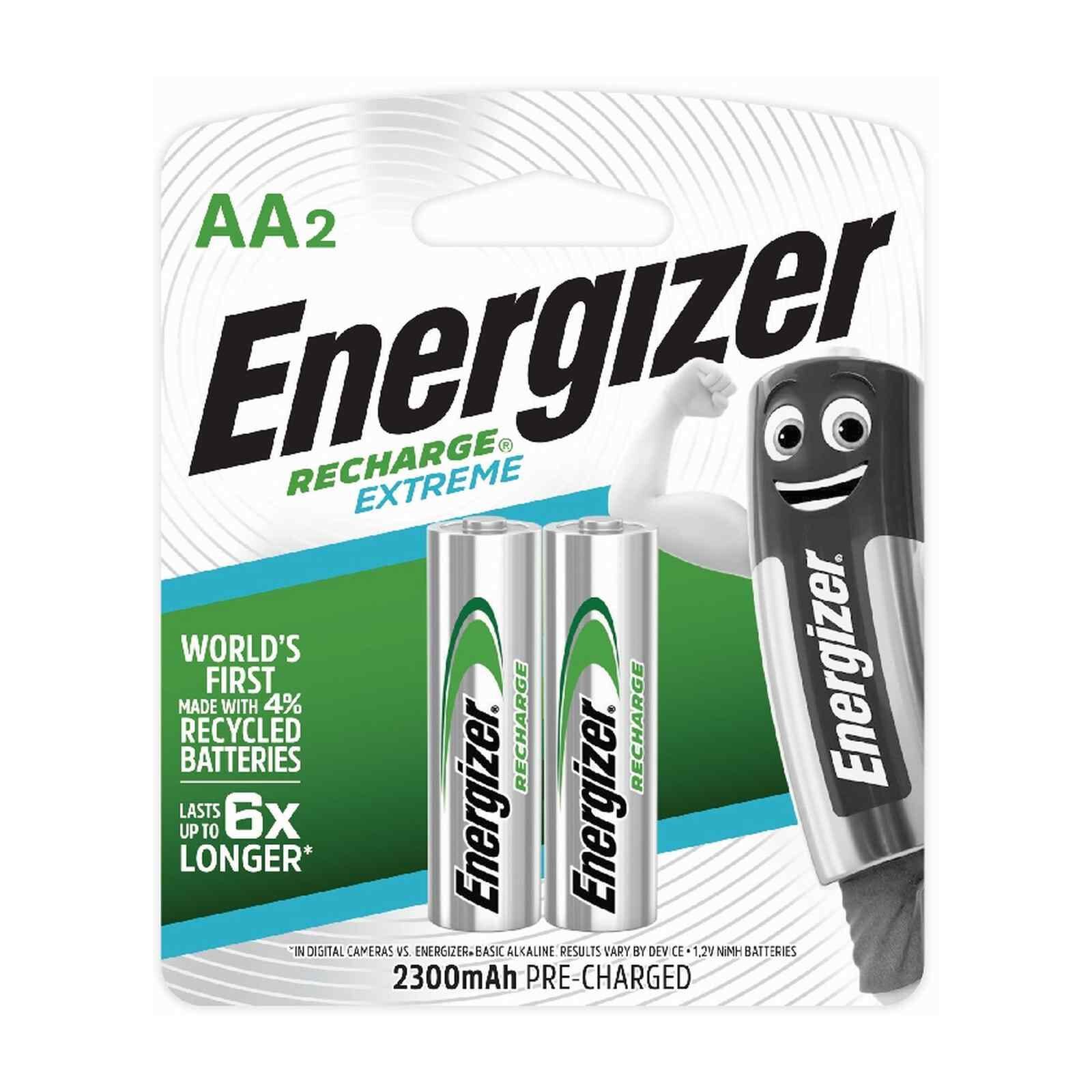ENERGIZER Extreme Recharge Battery Aa 2s Pack NH15EBP2-image null