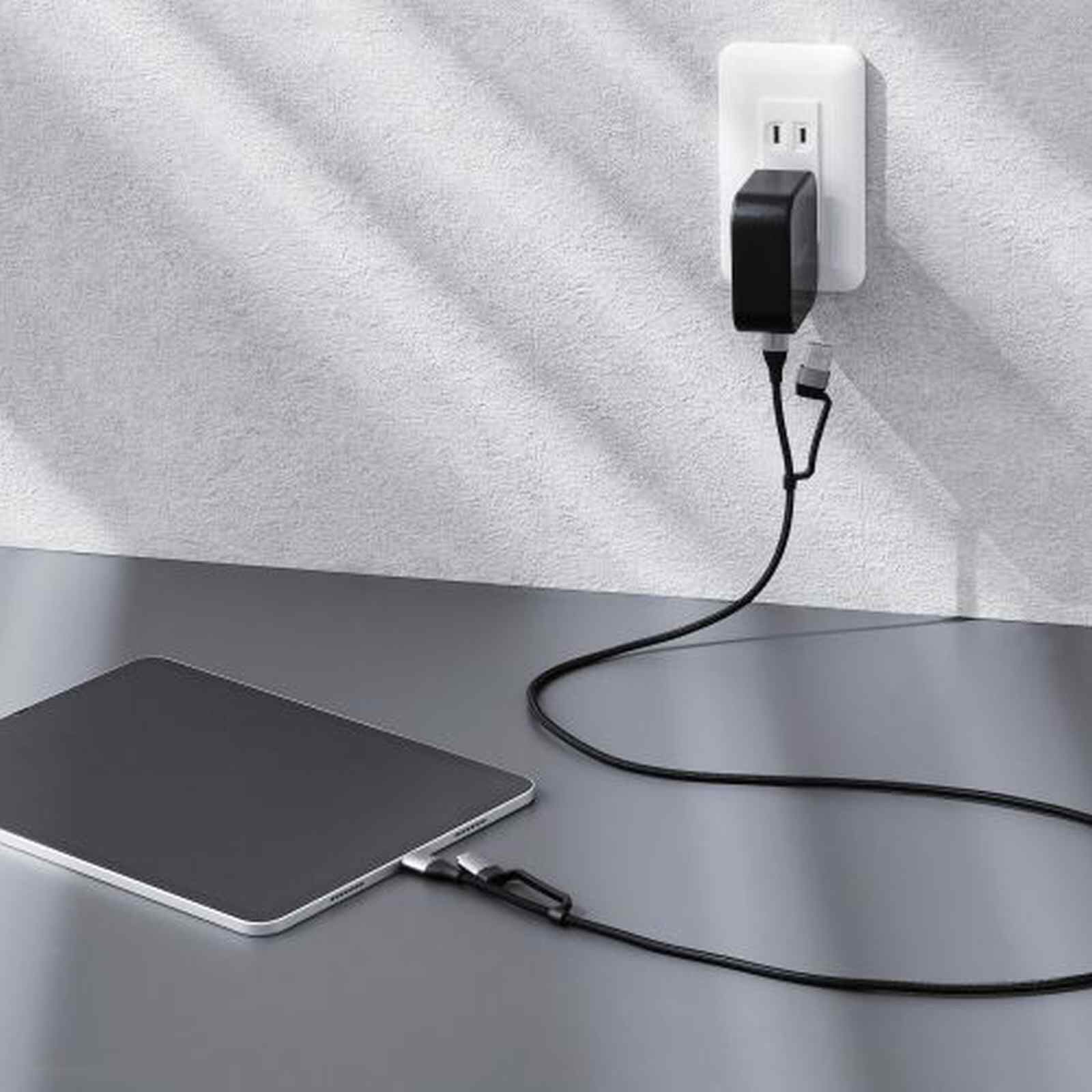 ELECOM 4 In 1 Usb Cable MPA-AMBCC20BK-image 4