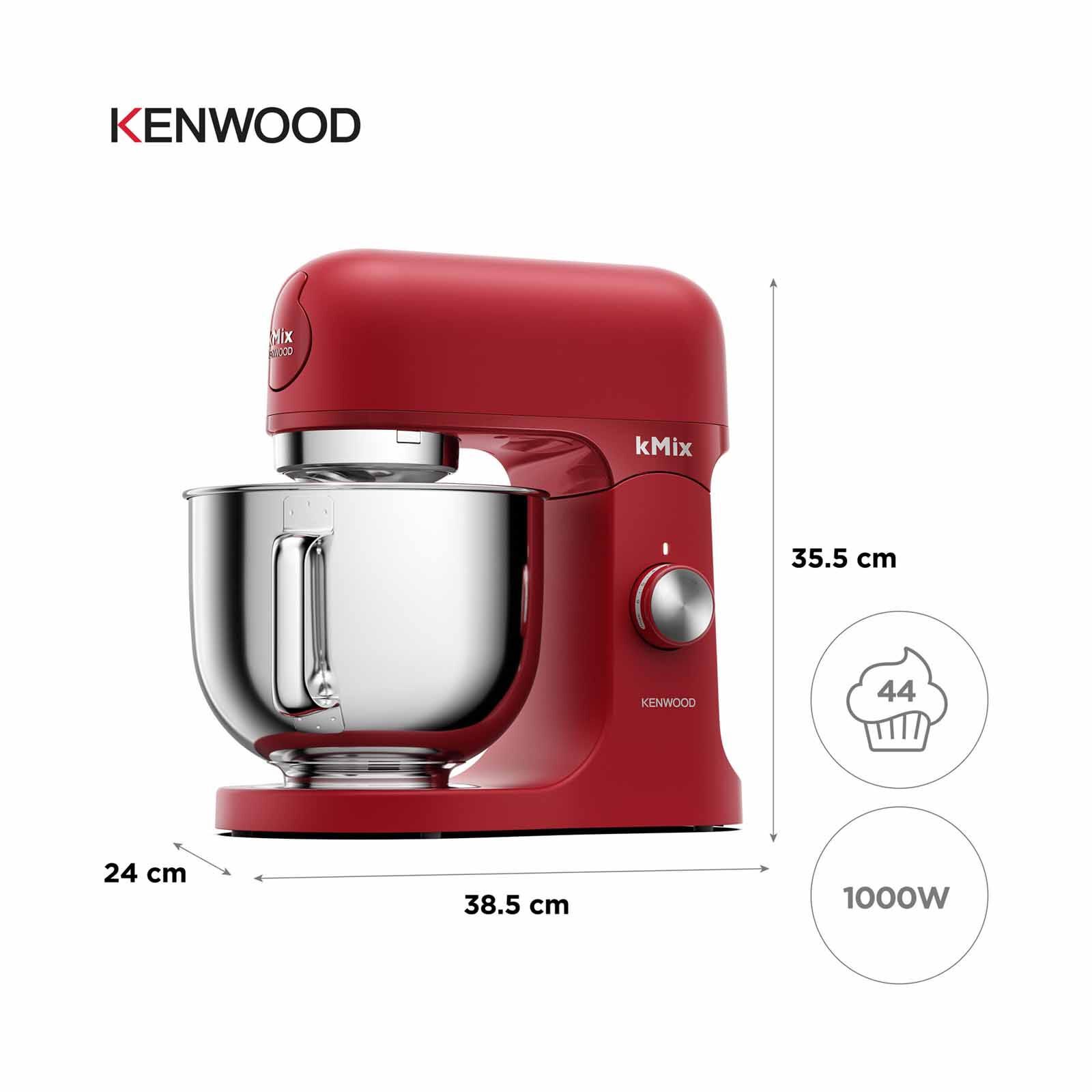 KENWOOD Kmix Standing Mixer (5.0l) - Bold Red KMX751ARD-image 4