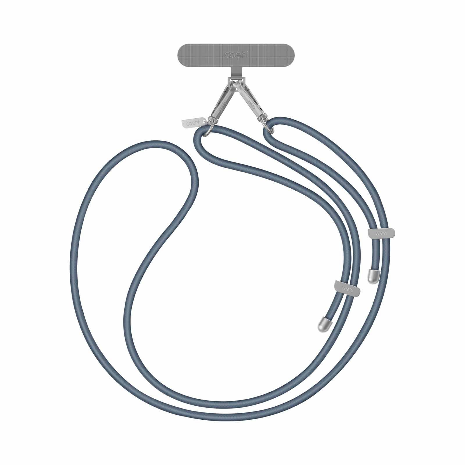 UNIQ Coehl Laurel Universal Lanyard - Sapphire Blue (sapphire Blue) UNIQ-LAUREL-LSPBLUE-image 1