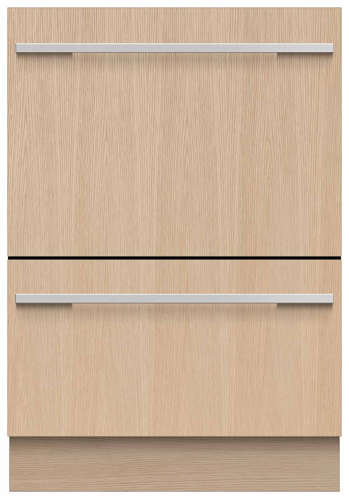FISHER & P Integrated Tall Double Dishdrawer - 14 Place Setting (exclude Installation) DD60DTX6I1-image 1