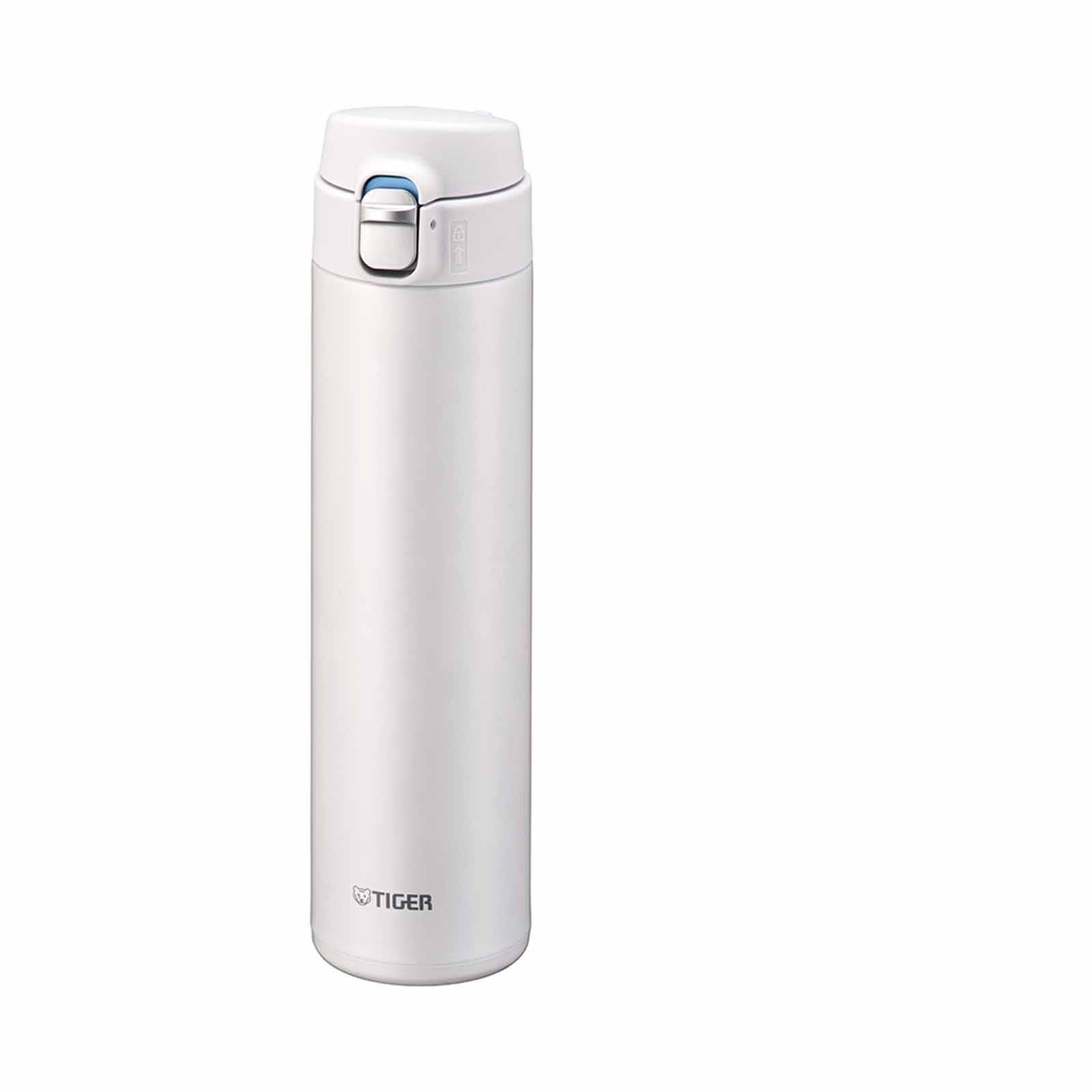 TIGER 600ml Vacuum Insulated Stainless Steel Bottle - Pearl White MMJ-S060 (WJ)-image 1