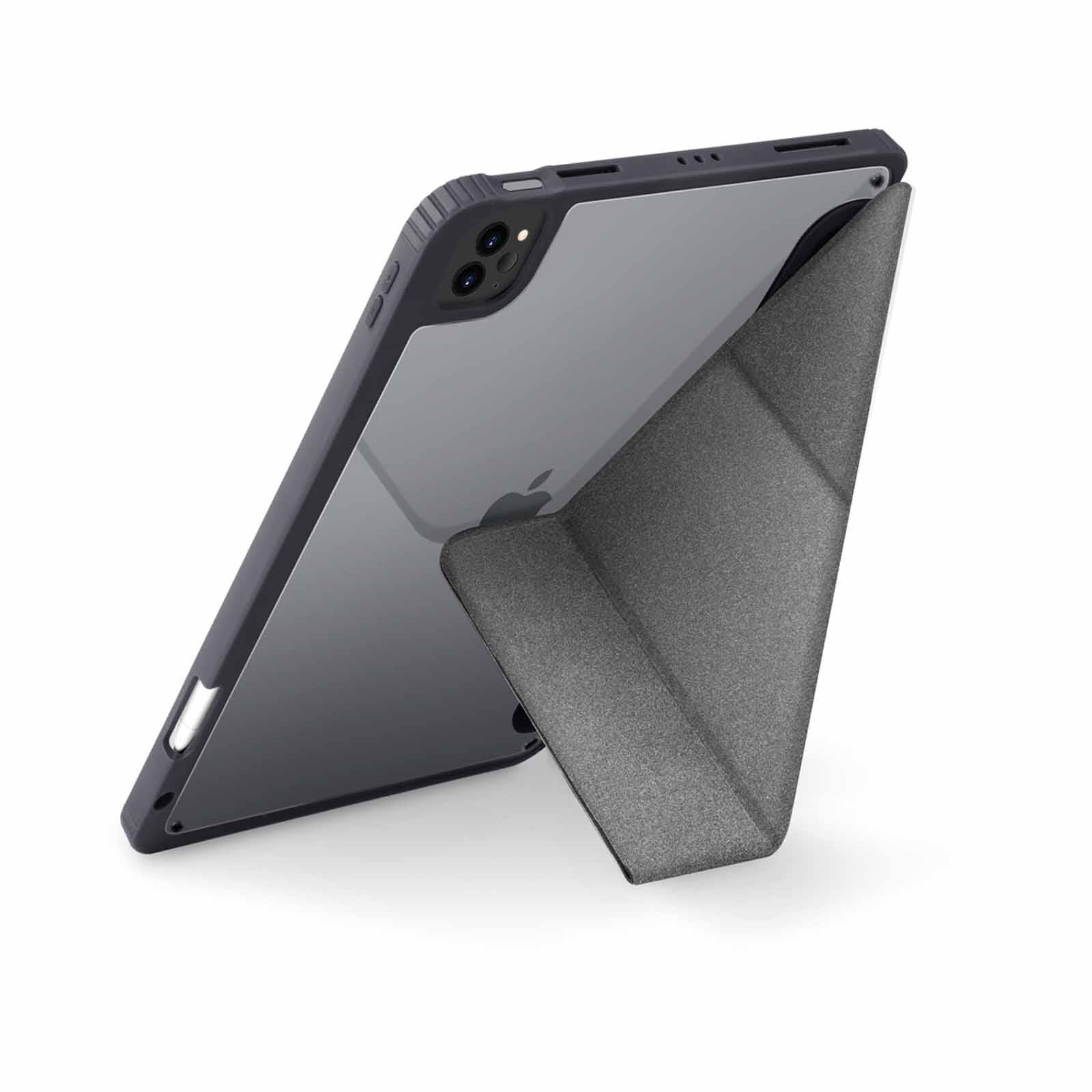 UNIQ Moven New Ipad Pro 11 (2022/21) Antimicrobial - Charcoal (grey) UNIQ-NPDP11(2021)-MOVGRY-image 3
