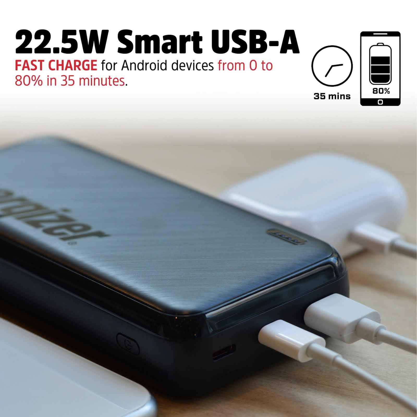 ENERGIZER Power Bank 20000mah Fast Charging Black UE20055PQ-image 13