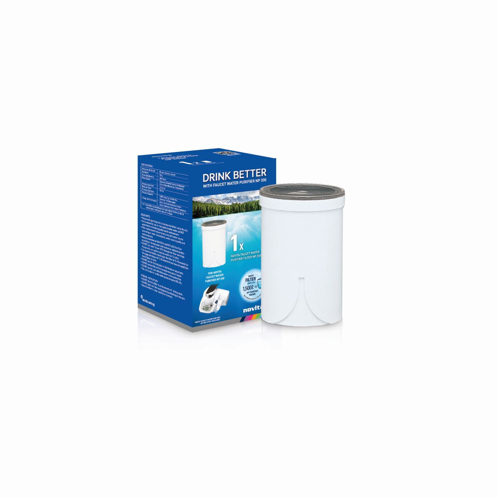 NOVITA Water Purifier Filter Np200 NP200 (FILTER)