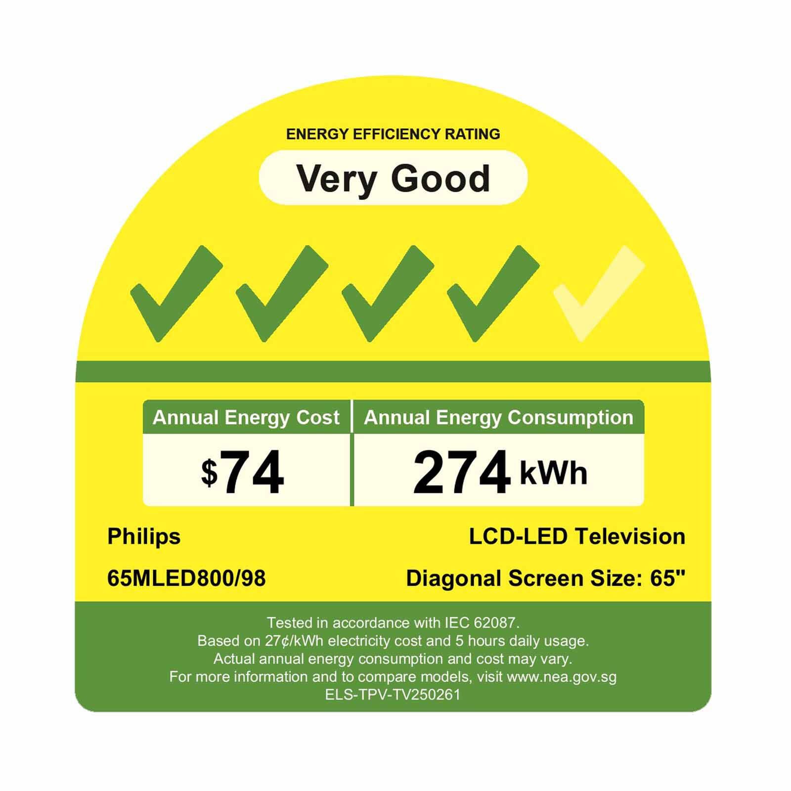 PHILIPS 65 In 4k Qd Mini Led Tv 65MLED800/98-image 3