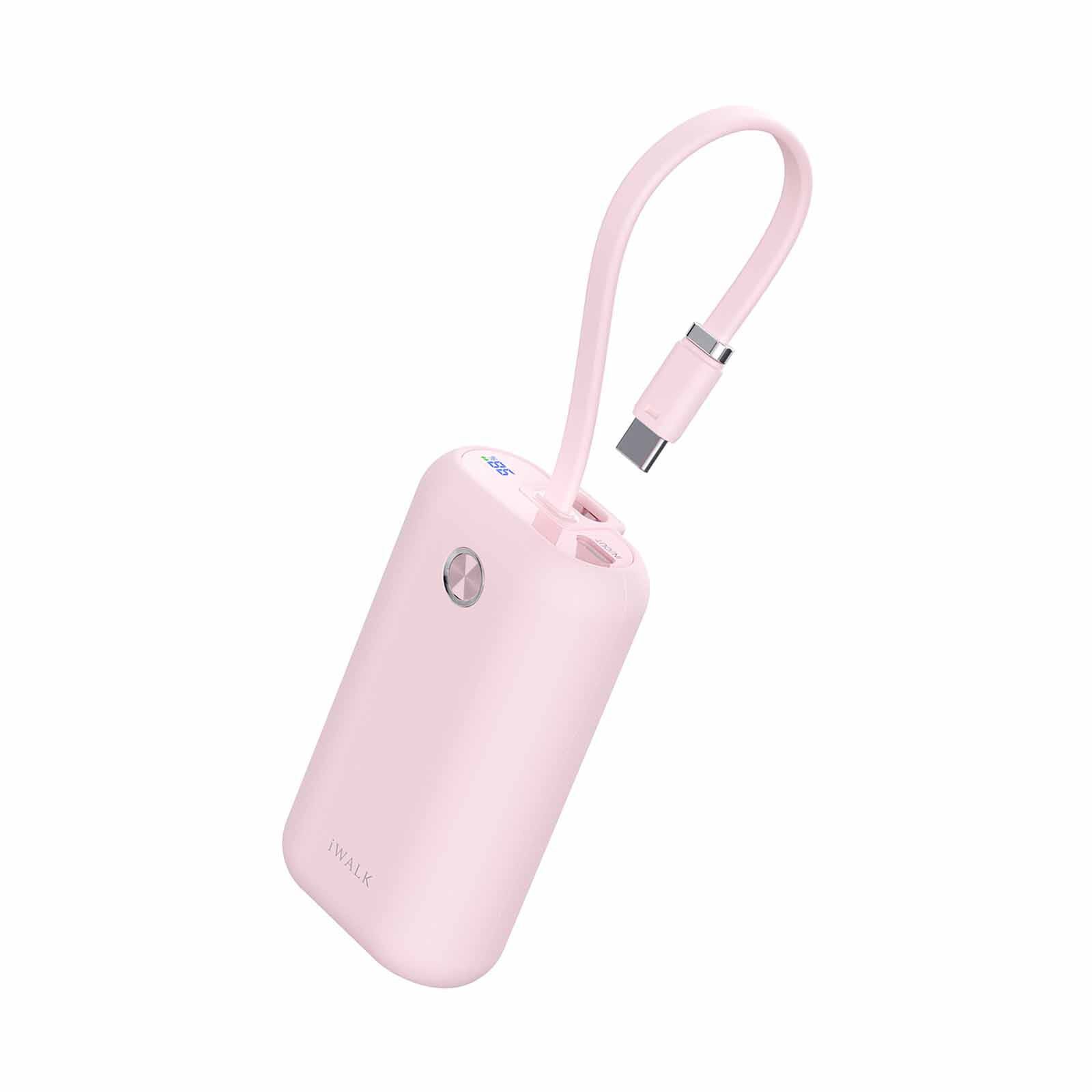 IWALK Powermini Built-in Cable, 22.5w Usb-c Fast Charging Powerbank (10,000mah) Pink UBP001-013A-image 11