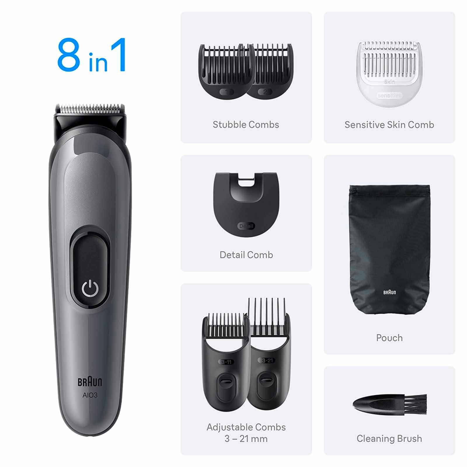 BRAUN All-in-one Trimmer 3 AIO-3540-image 2