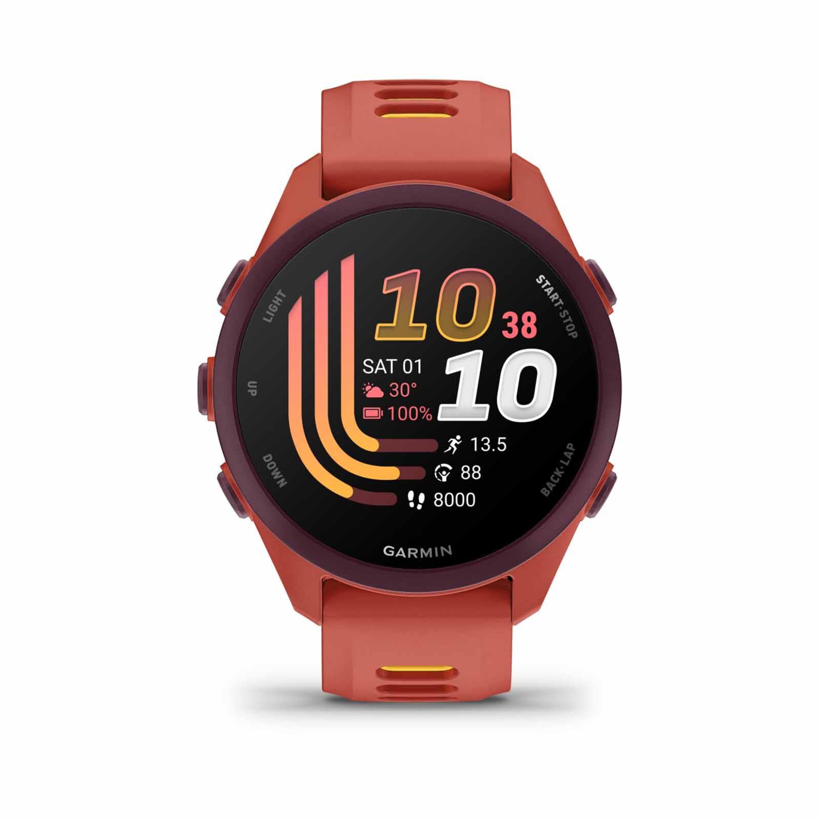 GARMIN Forerunner 170 Music Red Pink/mango GM-010-03920-55-image 1