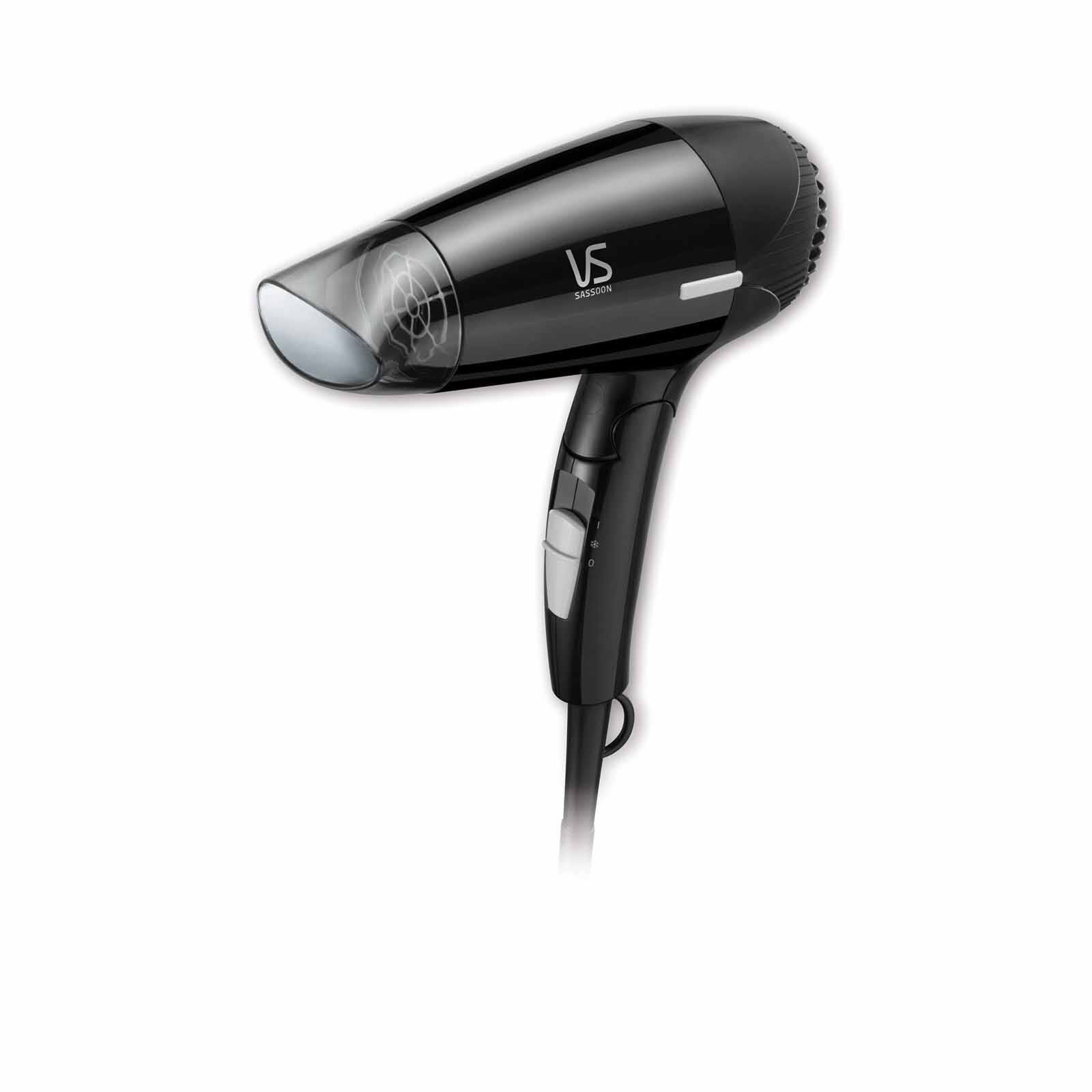 VS Foldable Hair Dryer (1200w) - Black VS-908BH