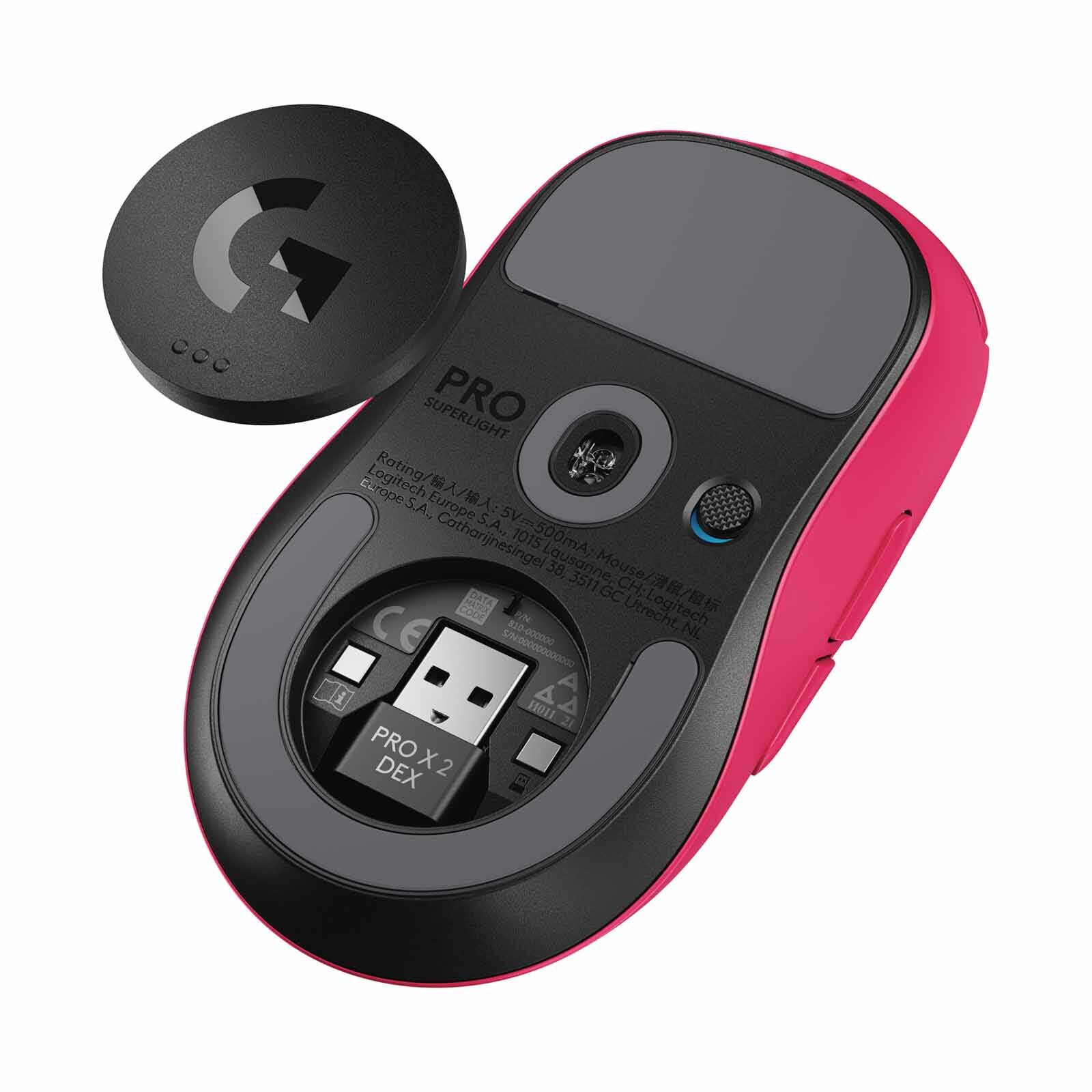 LOGITECH G Pro X Superlight 2 Dex Gaming Mouse (pink) 910-007375-image 8