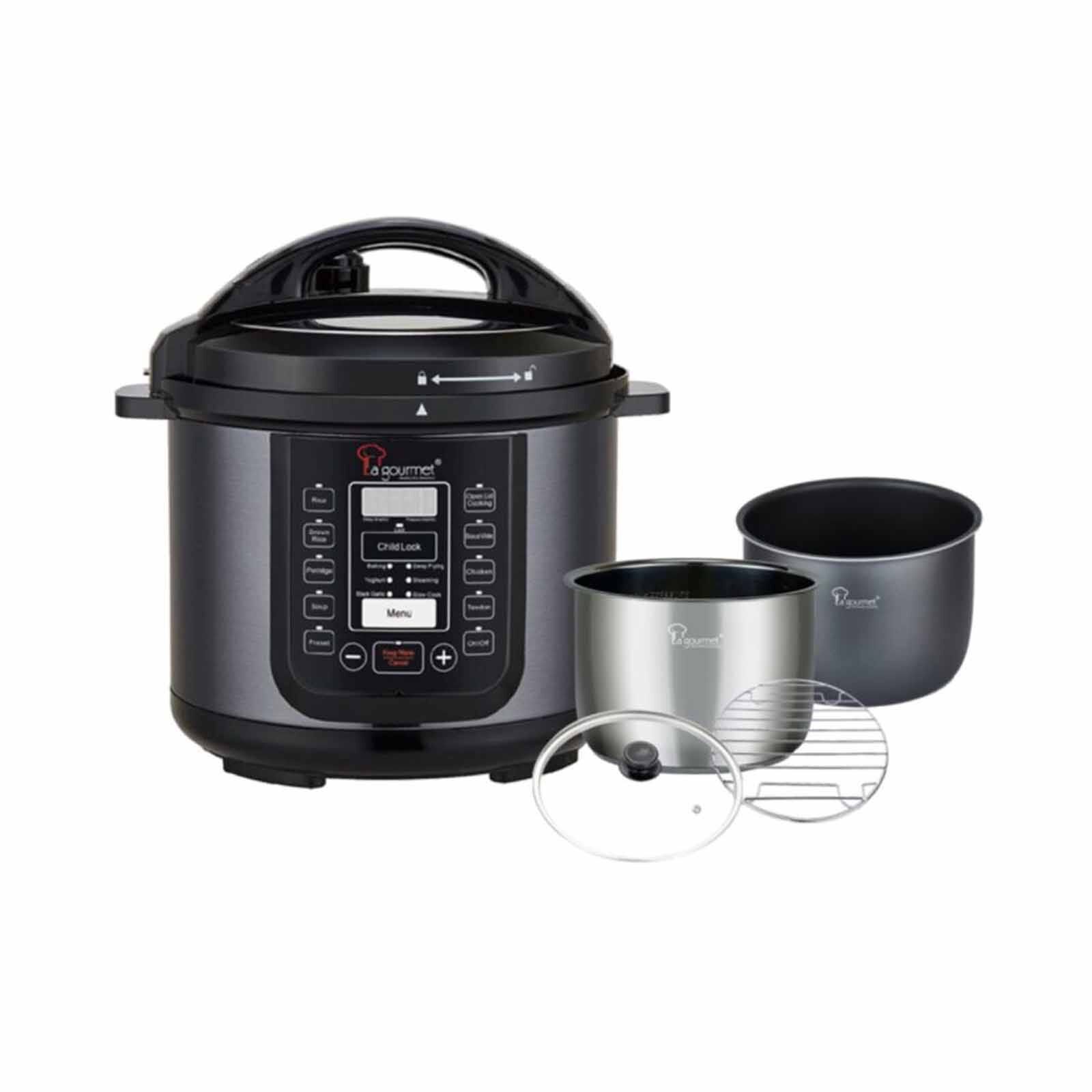LA GOURMET Pressure Cooker 4.0l LGELPC369130-image 2