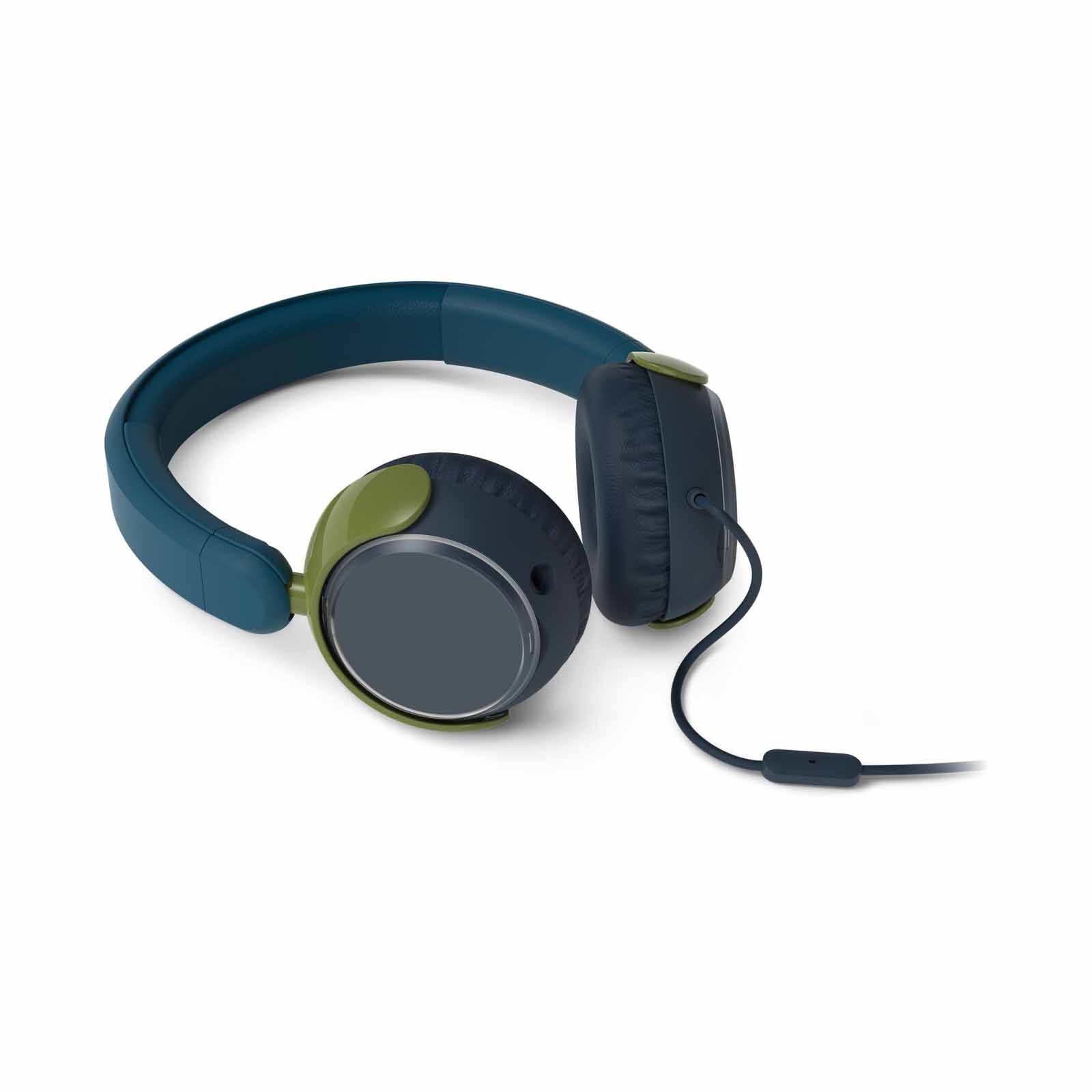 PHILIPS Kids Wired On-ear Headphones Crystal Teal TAK2000CT/00-image 7