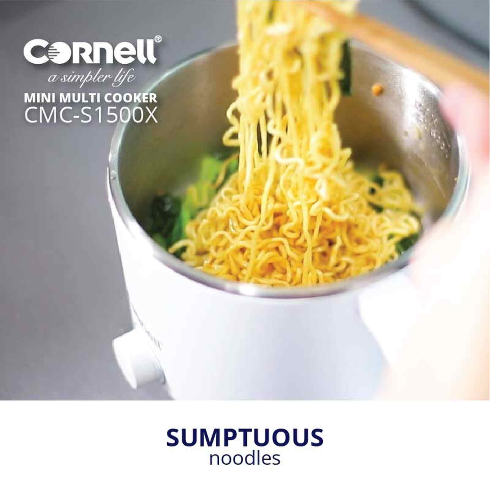 CORNELL Mini Multi-cooker Kettle (1.5l) CMCS1500X-image 4