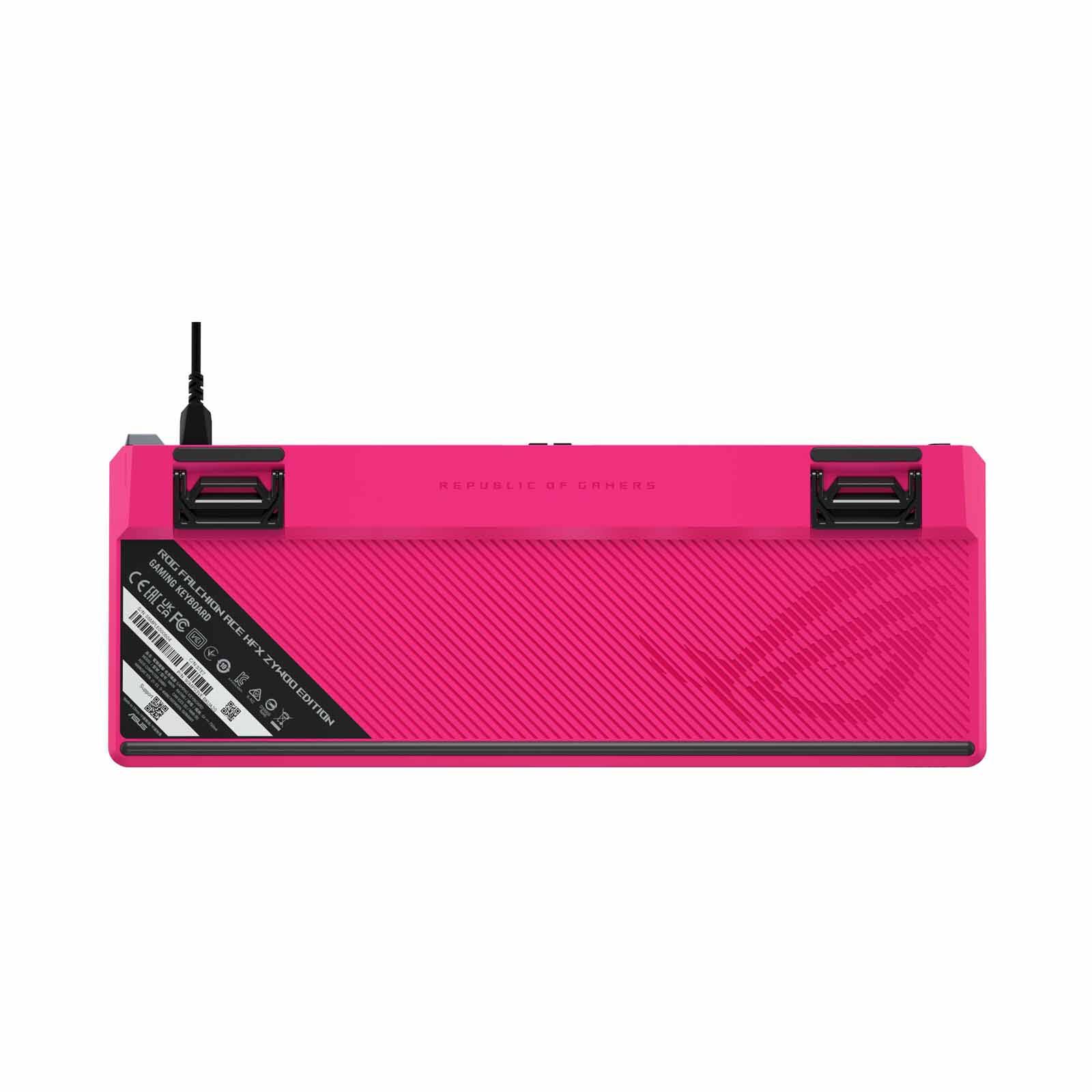 ASUS Rog Falchion Ace Hfx Zyw Magnetic Switch Keyboard Black M606 ROG FALCHION ACE HFX ZYW/HFX/US/PBT-image 13