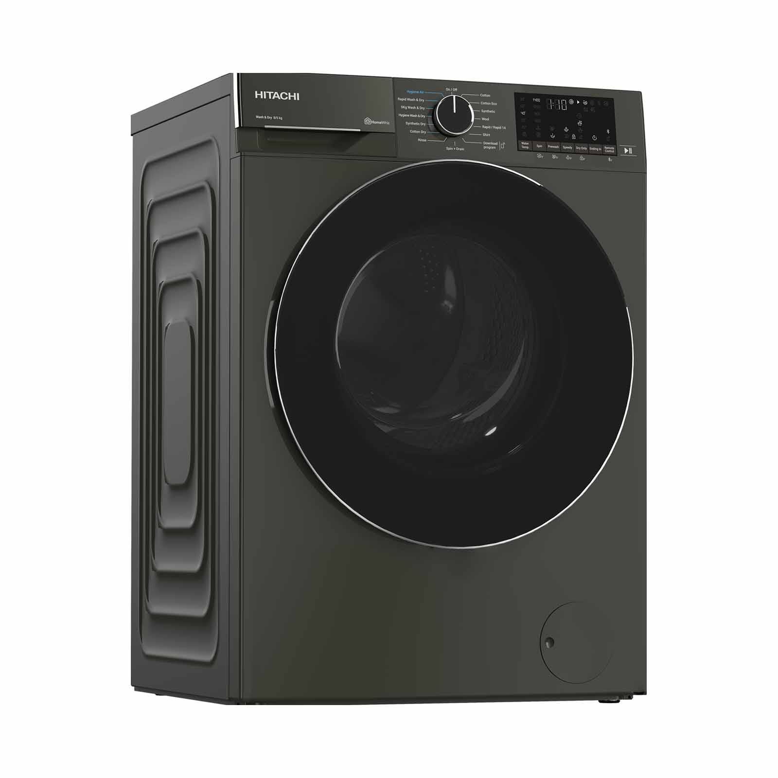 HITACHI Front Load Washer Dryer (8kg/5kg) BD-D80YJVEM-image 4