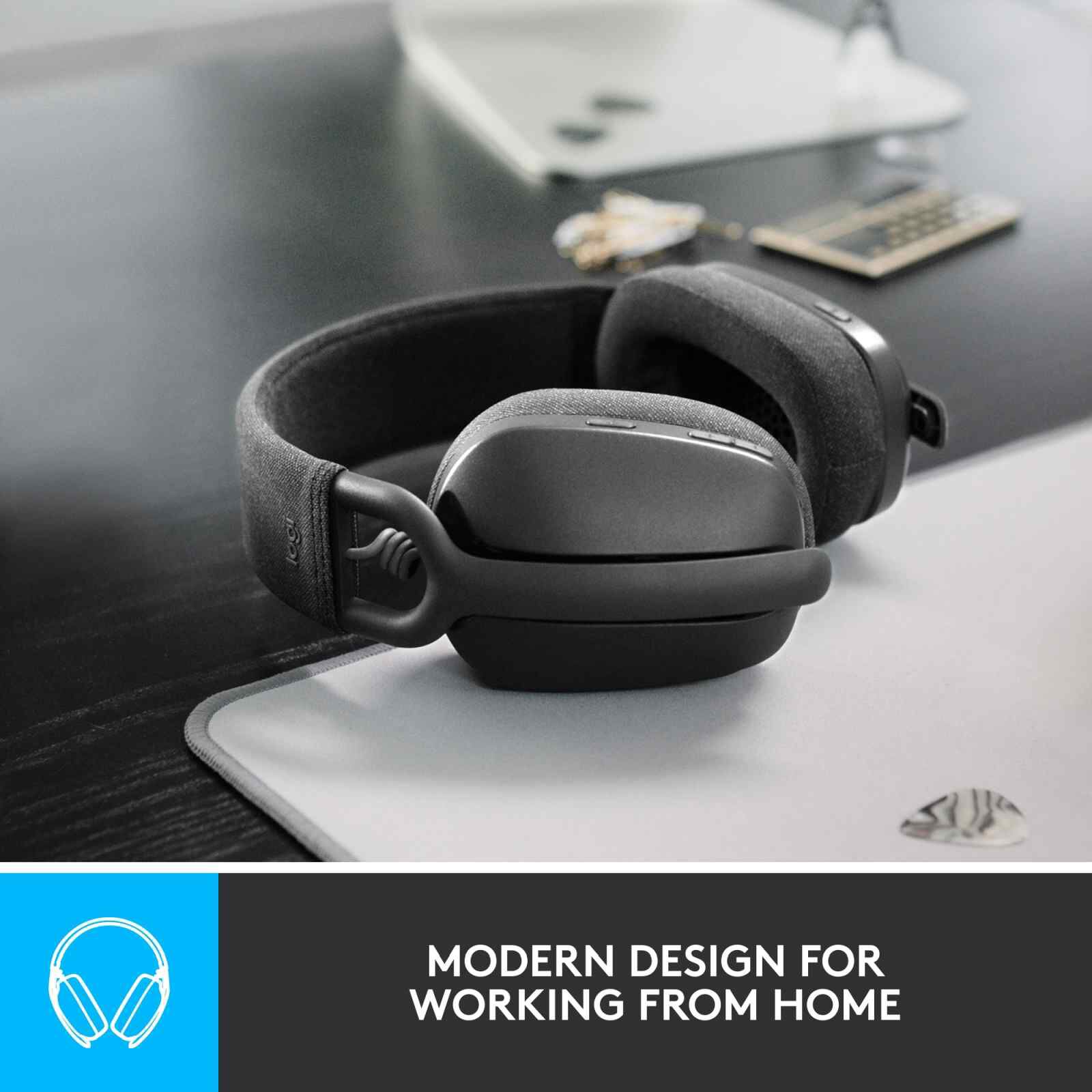 LOGITECH Zone Vibe 100 Wl Bt Headset Graphite 981-001215-image 4