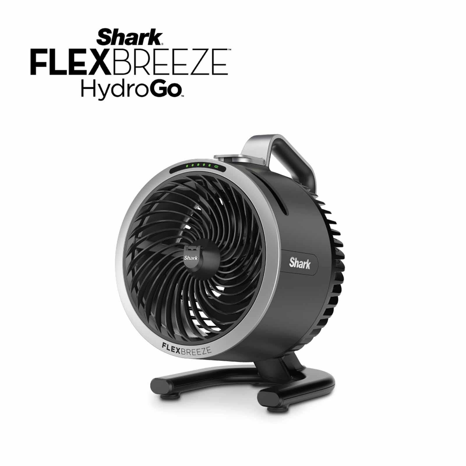SHARK Flexbreeze Hydrogo Portable Misting Fan (charcoal) FA050SM