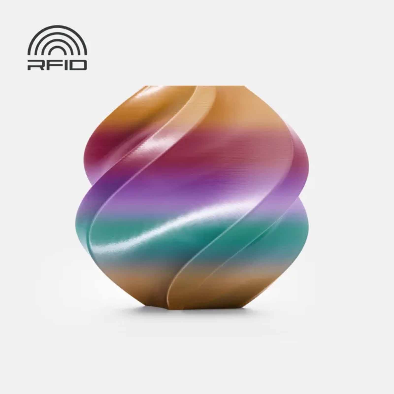BAMBU LAB Pla Silk - Dawn Radiance - With Reusable Spool BAM-A05-M8-1.75-1000-SPL-image null