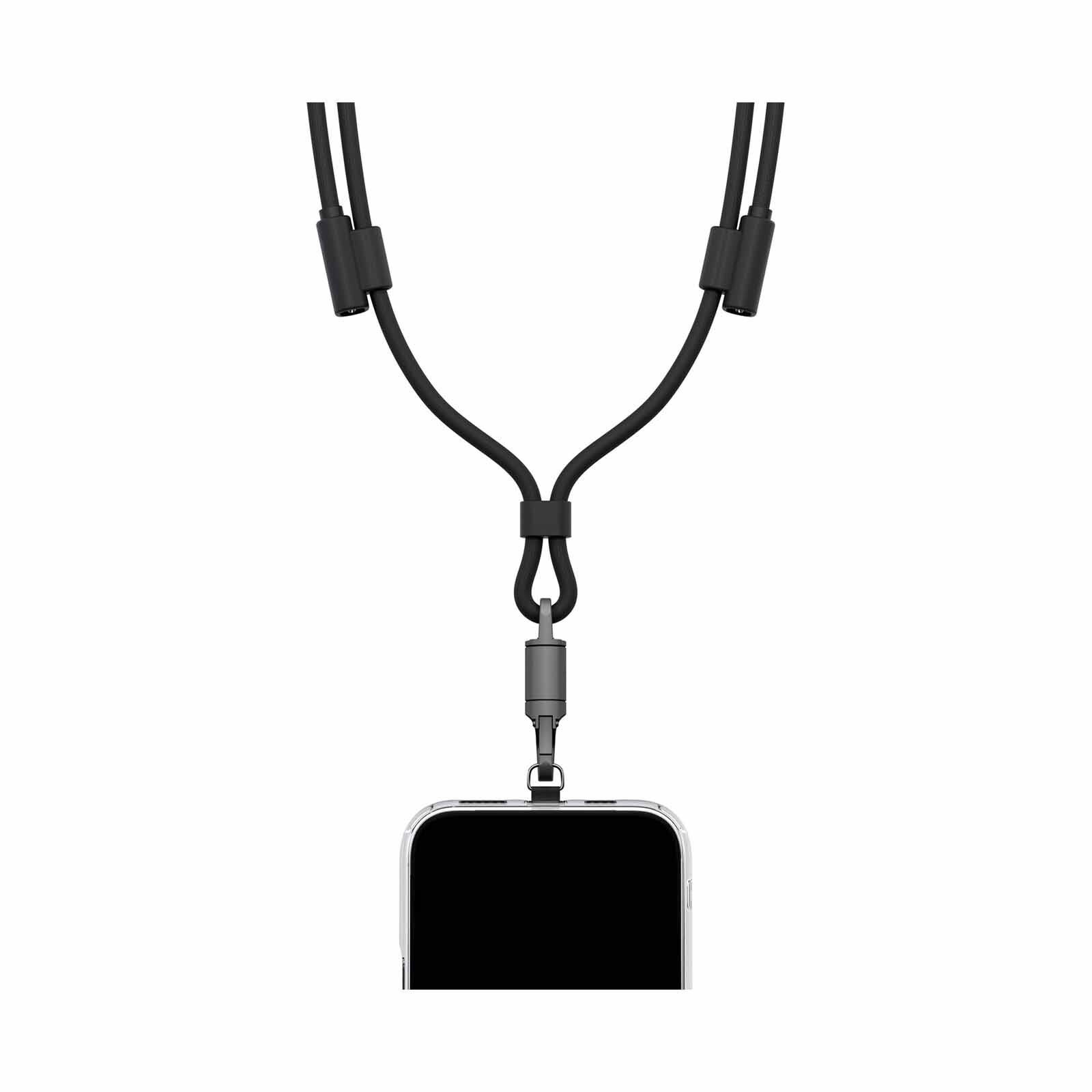 ENERGEA Lasso Lanyard C-c Cable 480mbps, 240w With Lanyard Card 1.5m -black CBL-LASS-BLK150-image 4