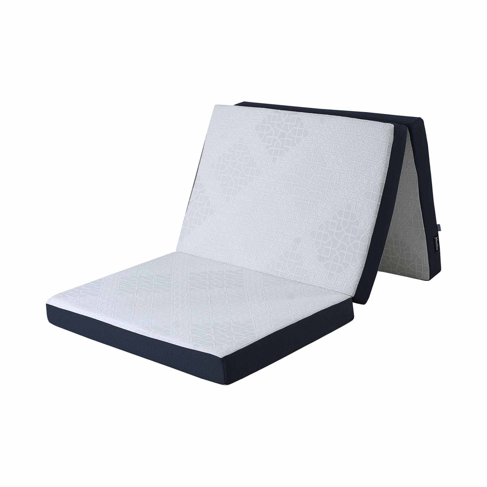 MAXCOIL Single 4 In Foldable Memory Foam Mattress MEFFO-image 4