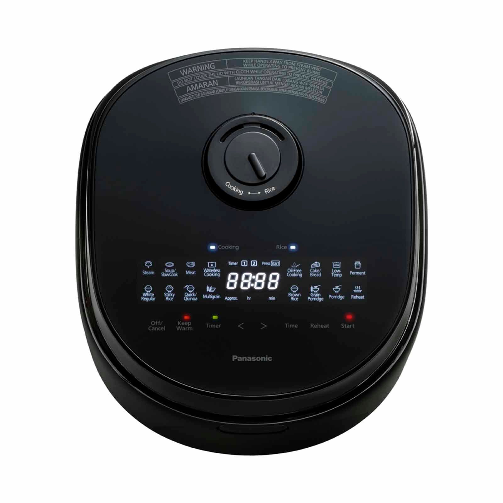 PANASONIC Rice Cooker (1.0l) - Black SR-DM104KSH-image 3