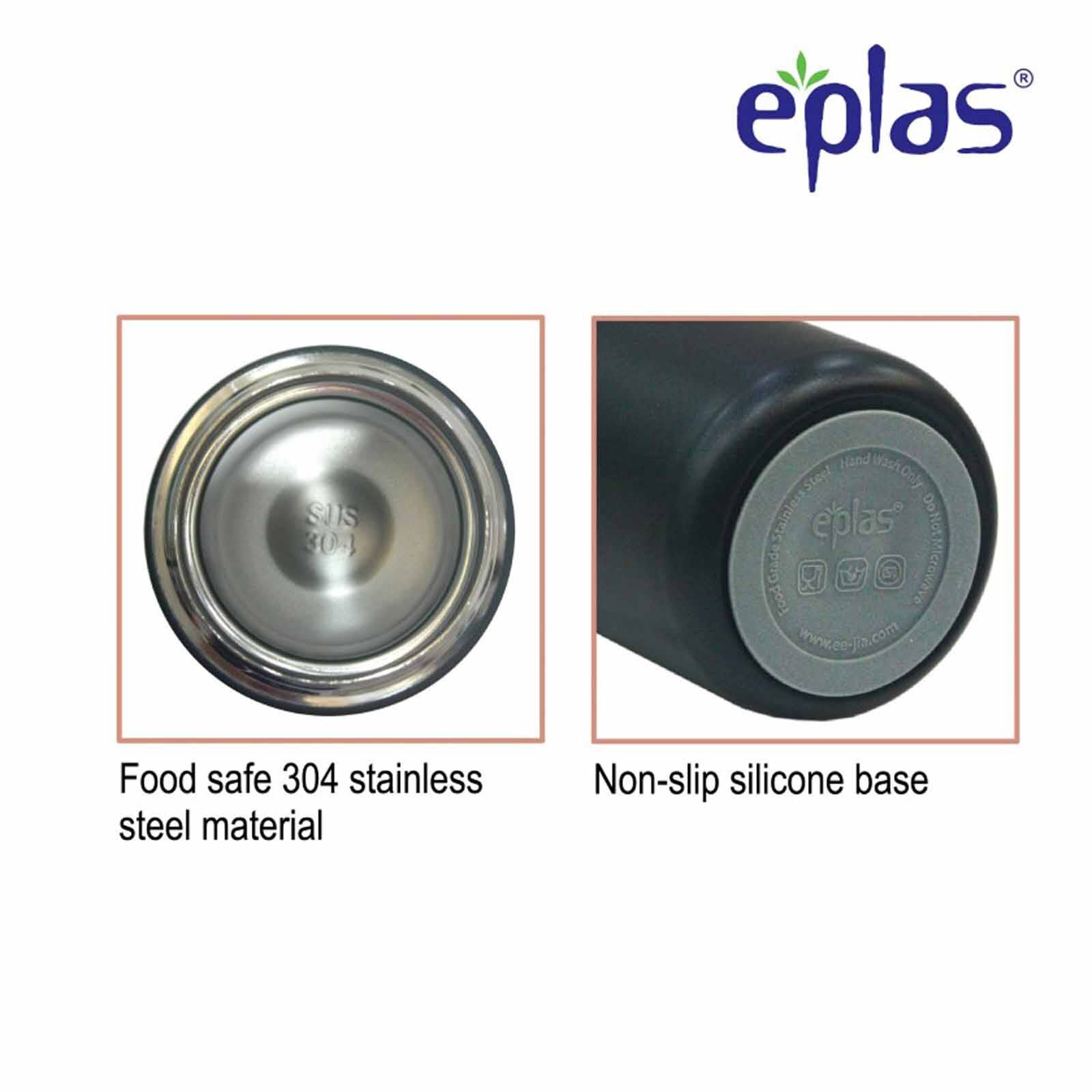 EPLAS S/steel Flip Top Bottle (400ml) Ivory EVP-400-image 5