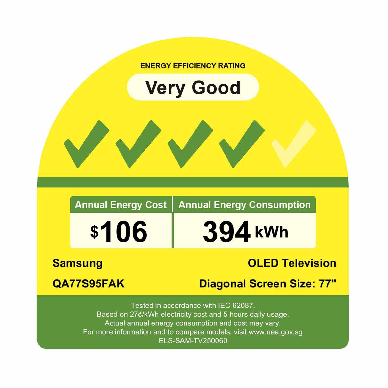 SAMSUNG 77 In Uhd 4k Oled Smart Tv QA77S95FAKXXS-image 6