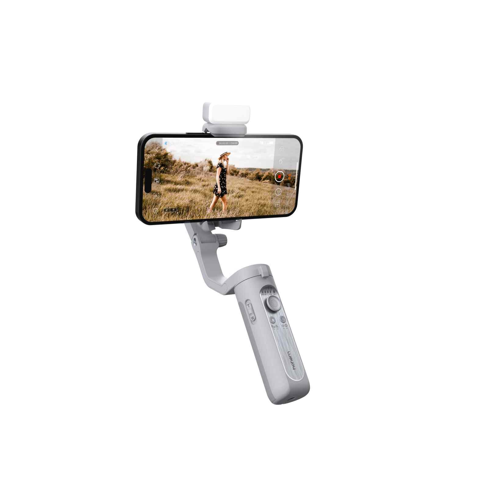 HOHEM Isteady Xe 3-axis Palm Smartphone Gimbal With Magnetic Fill Light HT-ISTEADY XE KIT-image 5