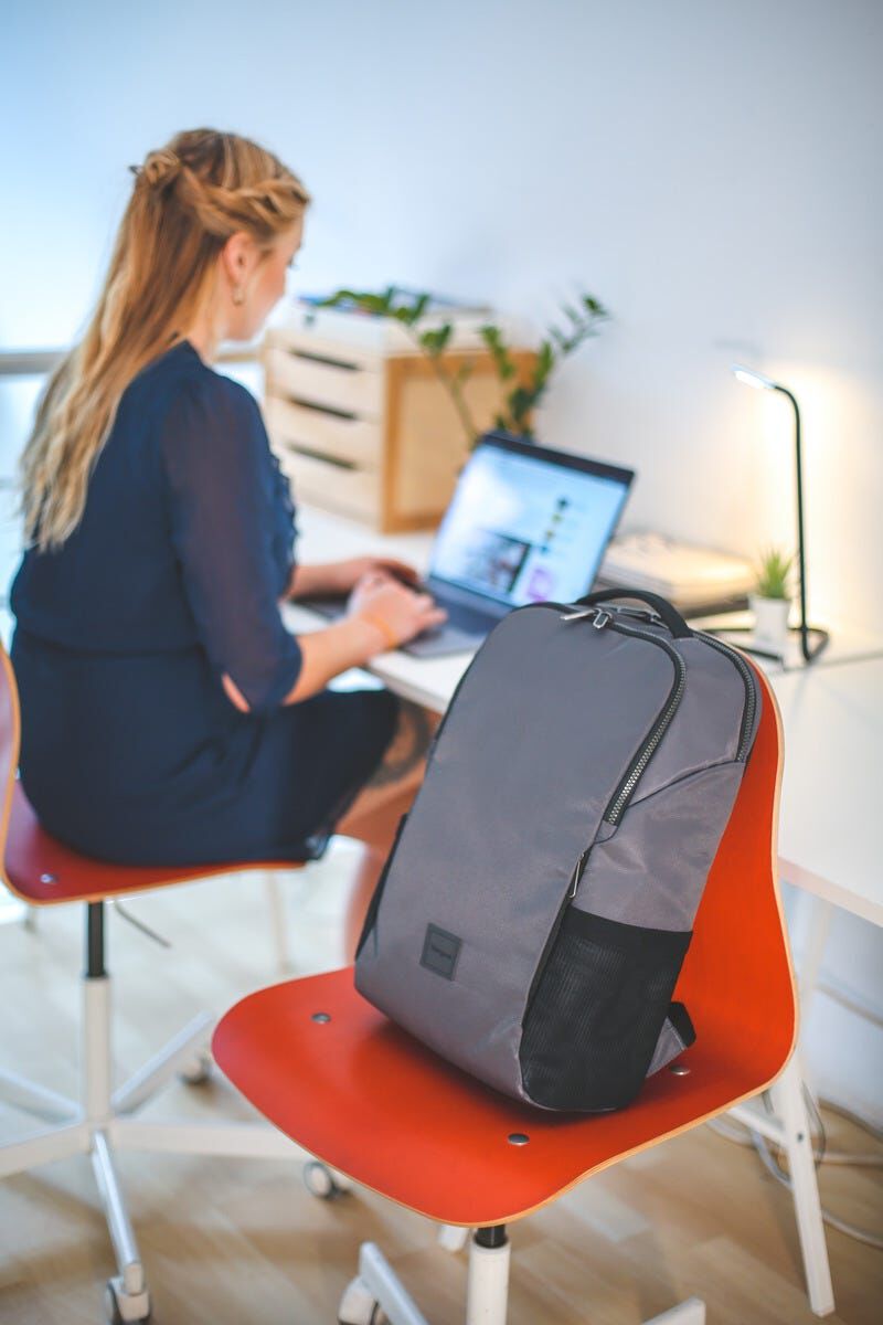 TARGUS 15.6" Urban Essentials Backpack - Gray TBB59404GL-70-image 7
