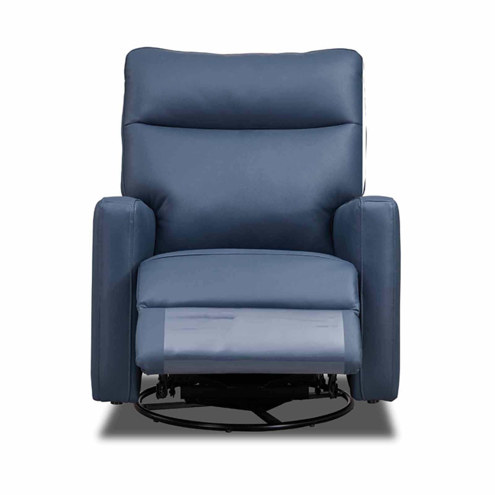 GERBRSI 1r Rocker (hl) Blue Half Leather Sofa TOSCA-image 8