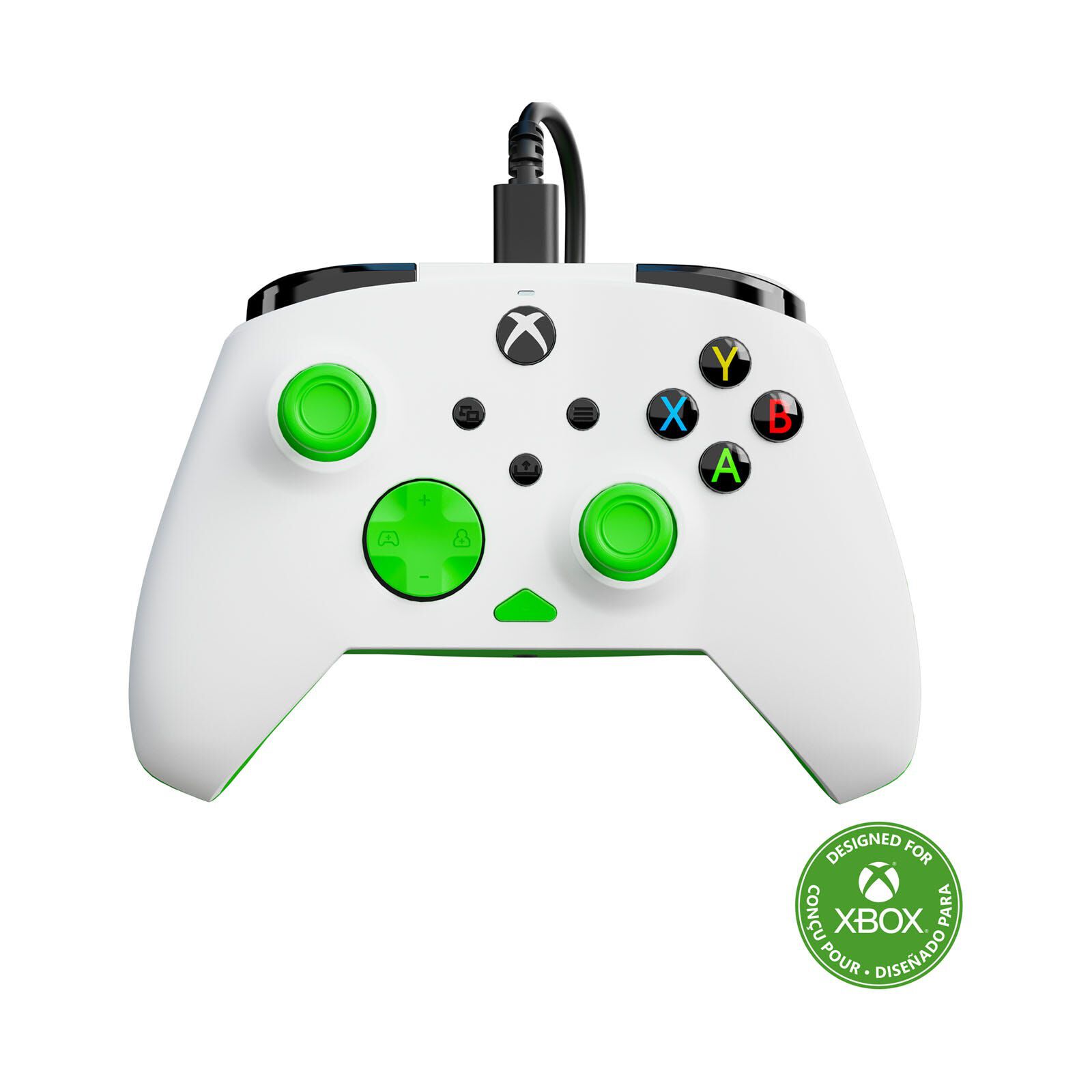 TURTLEBEAC Rematch Core Wired Controller (xbox/pc) - White Green TBC-2002-55