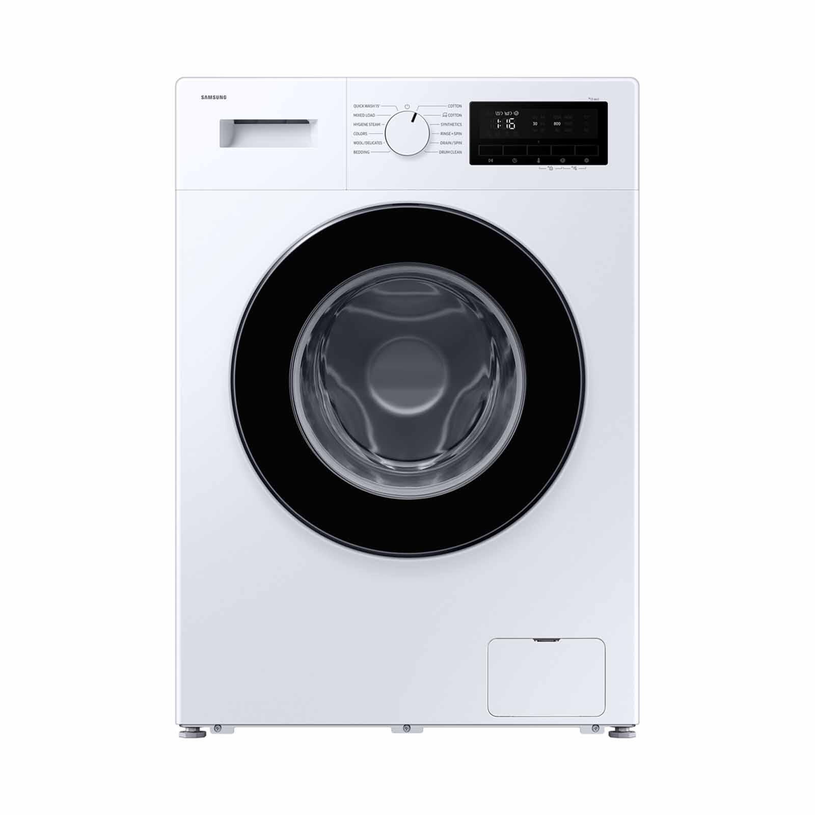 SAMSUNG Front Load Washer (8kg) - White WW80FG3M05AWSP-image 1