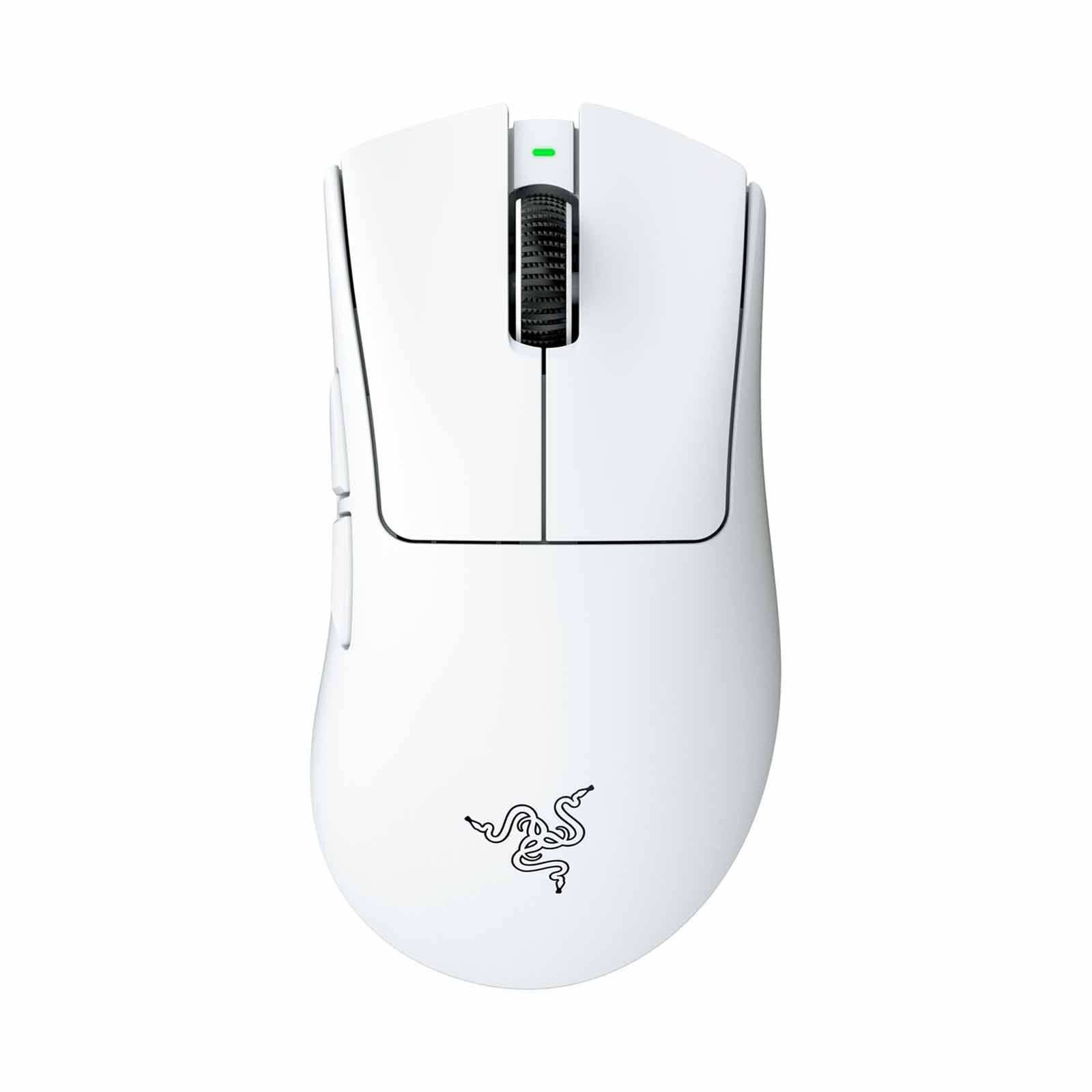 RAZER Deathadder V4 Pro - Wireless Esports Gaming Mouse - White Edition - Ap Packaging RZ01-05330200-R3A1