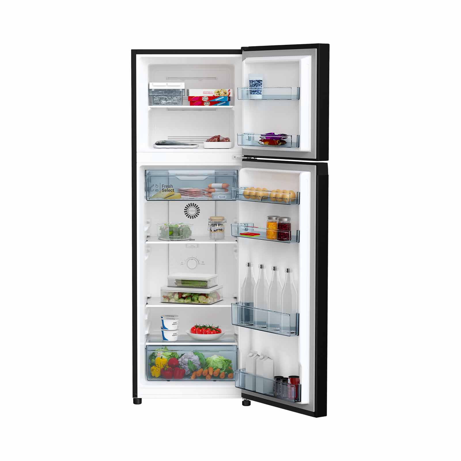 HITACHI Top Mount Fridge - Brilliant Black(257l) HRTN5275MF1BSG-image 4