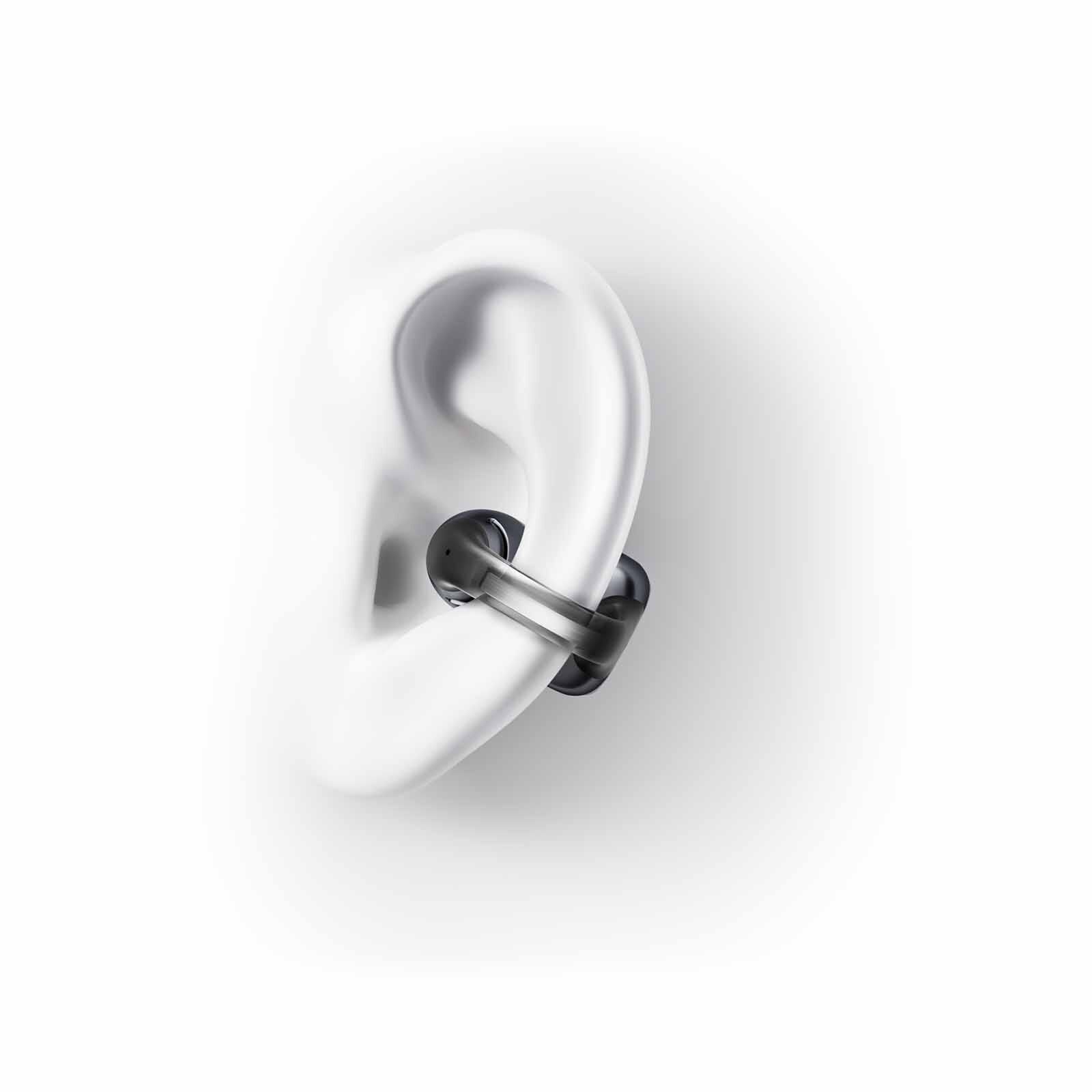 SHOKZ Opendots One Open-ear True Wireless Earbuds - Black E310-ST-BK-image 8